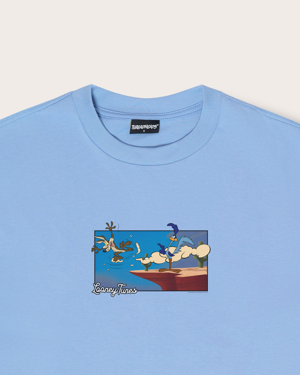 Wiley Free Fall Oversized Tee Threadheads Australia #colour_powder blue