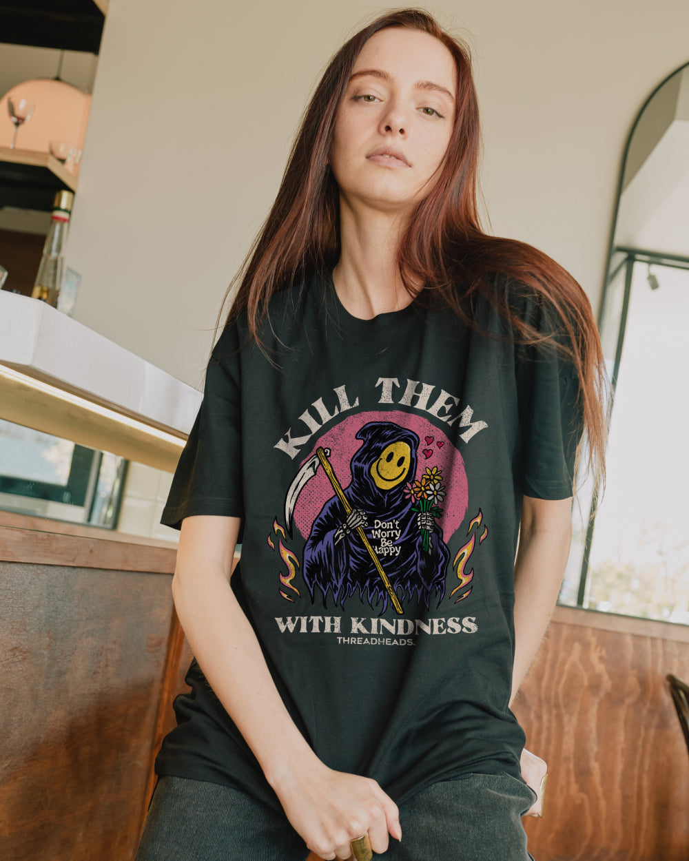 Kill Them With Kindness T-Shirt Australia Online