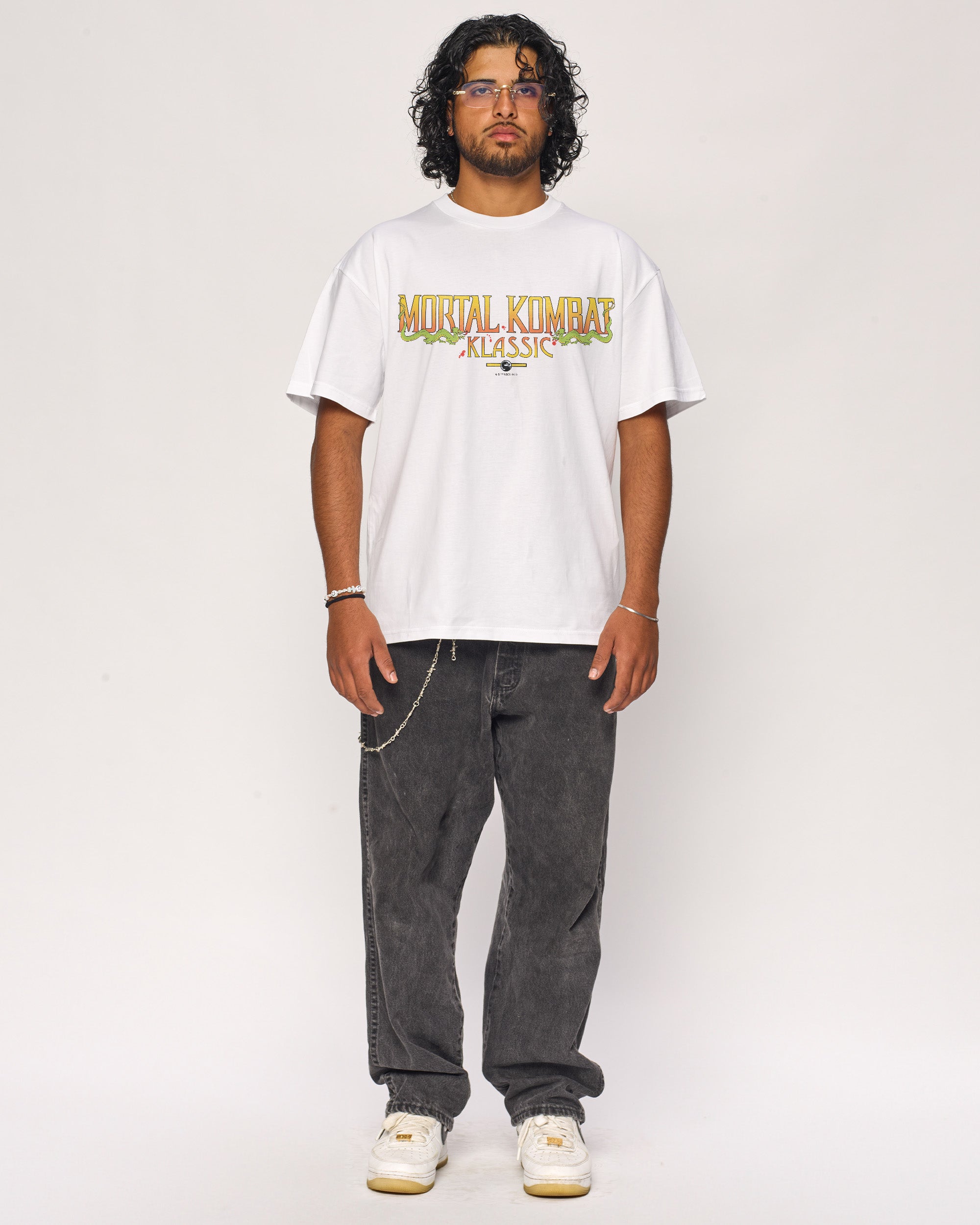 Mortal Kombat Klassic Logo T-Shirt Threadheads Australia Online