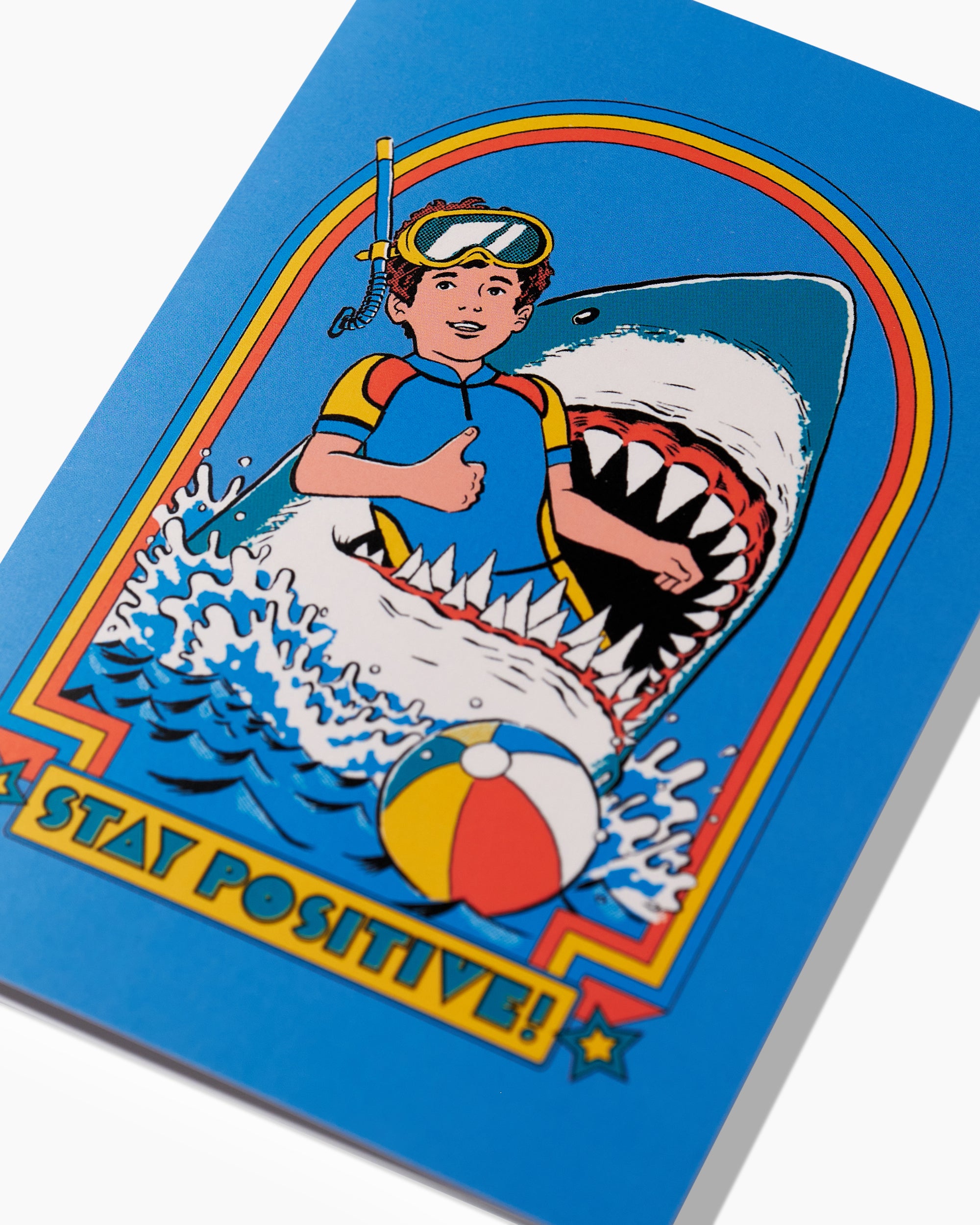 Stay Positive Greeting Card Australia Online