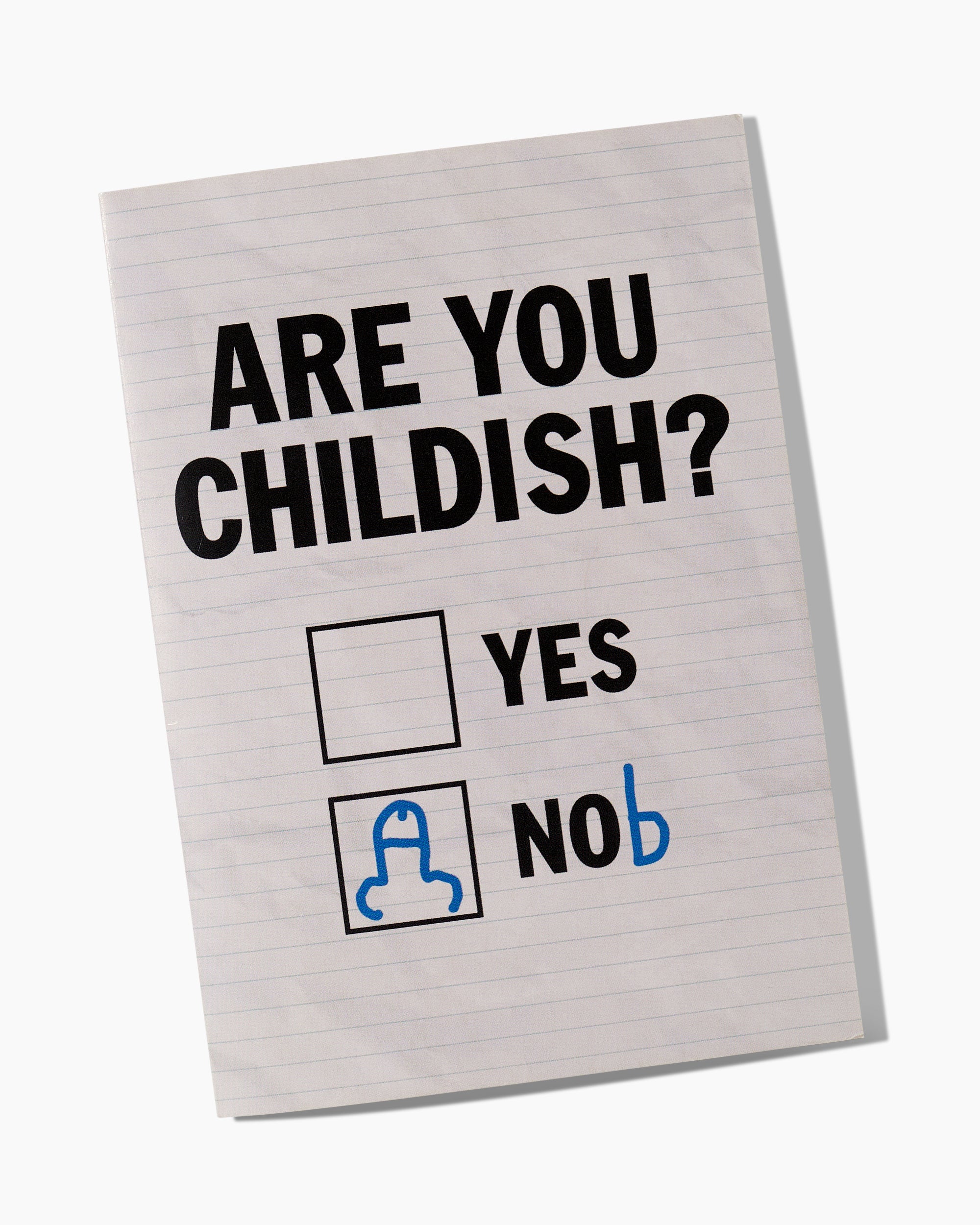 Are You Childish Greeting Card Australia Online