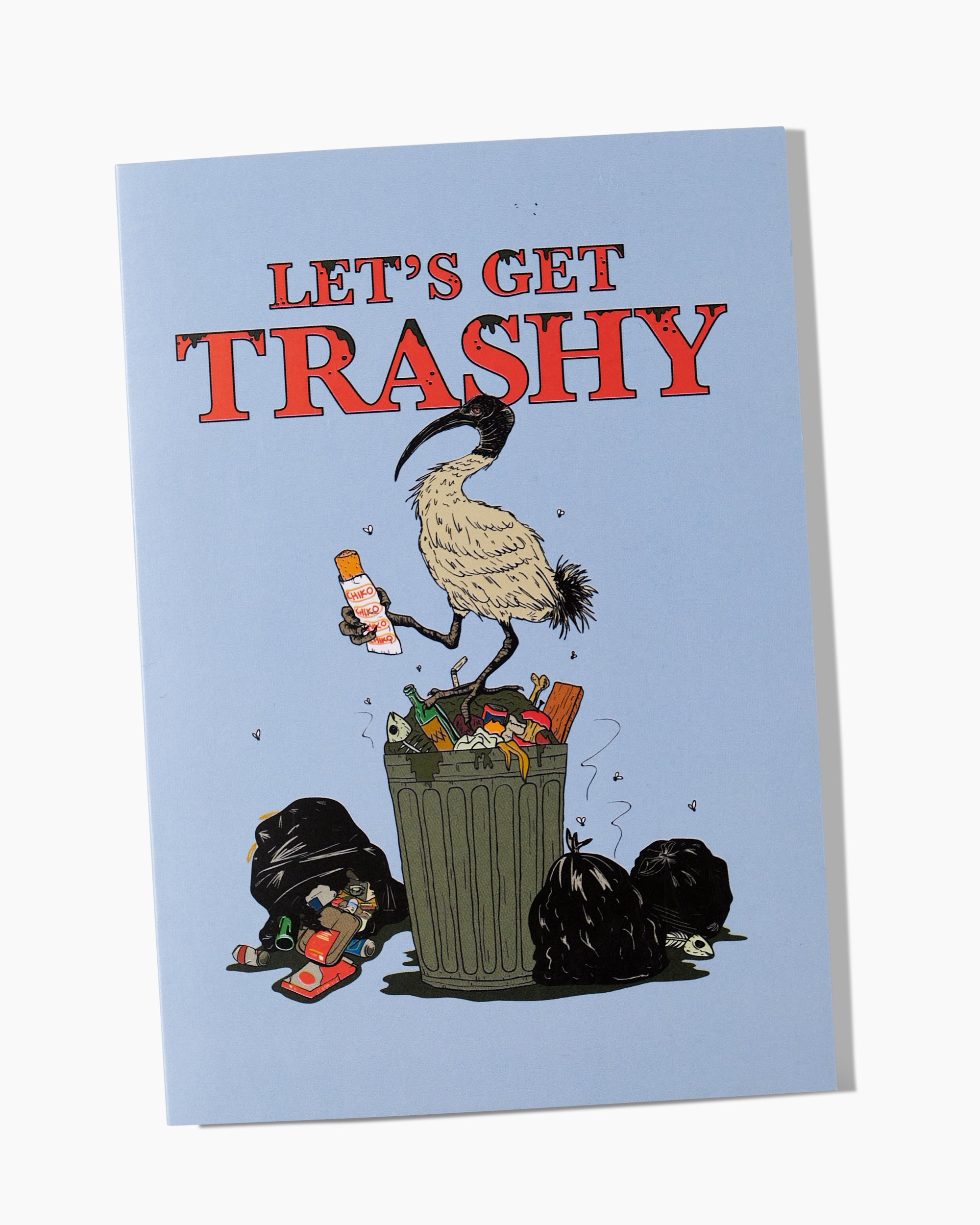 Let's Get Trashy Greeting Card Australia Online