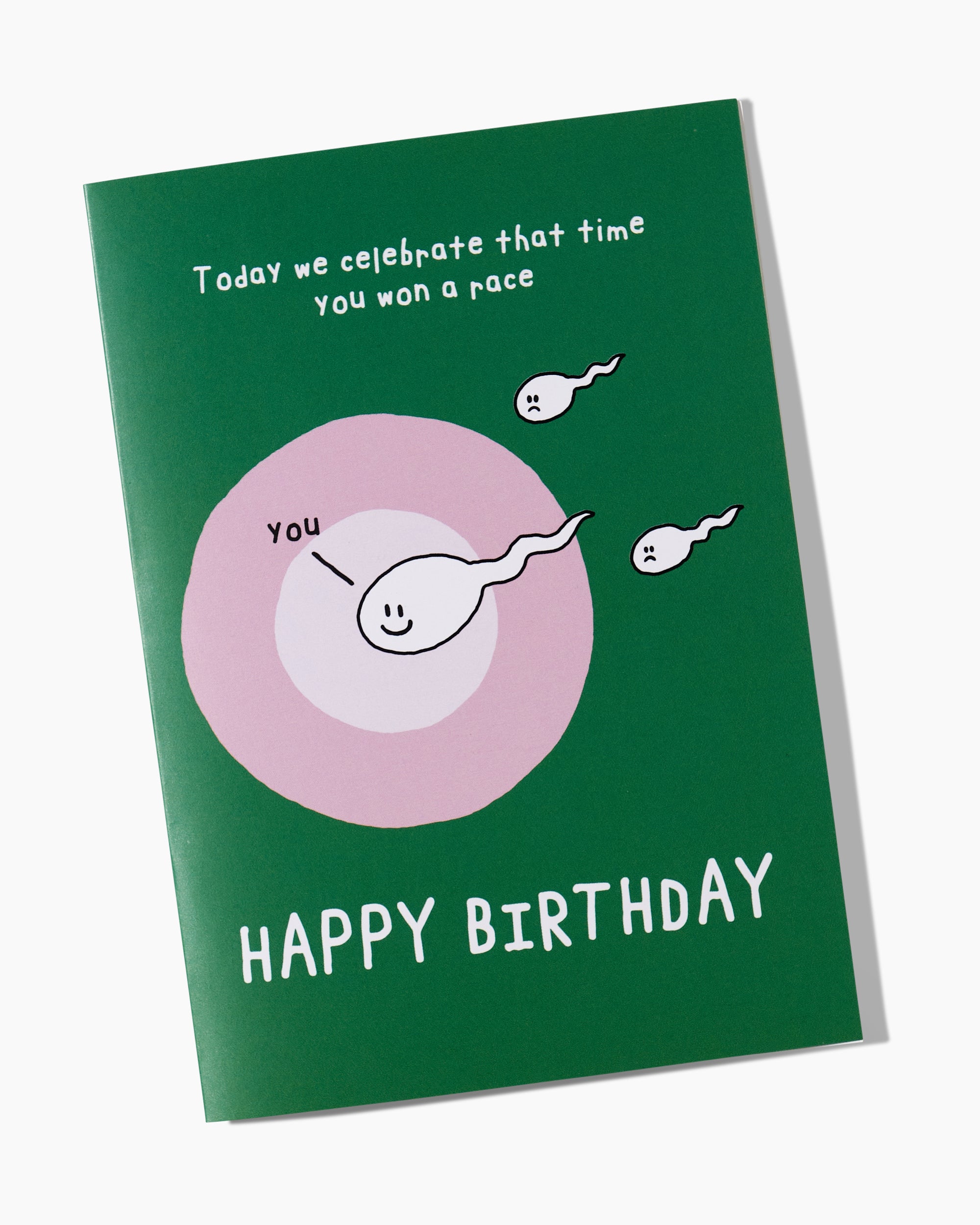 Won A Race Greeting Card Australia Online