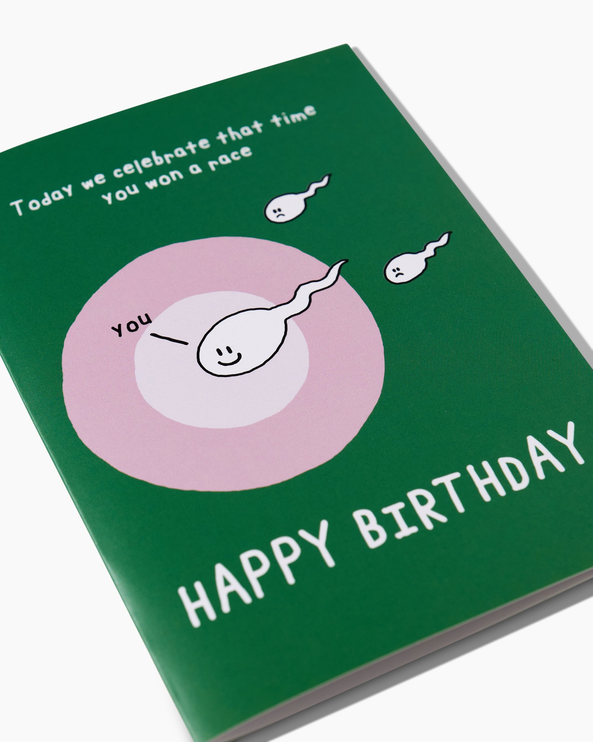 Won A Race Greeting Card Australia Online