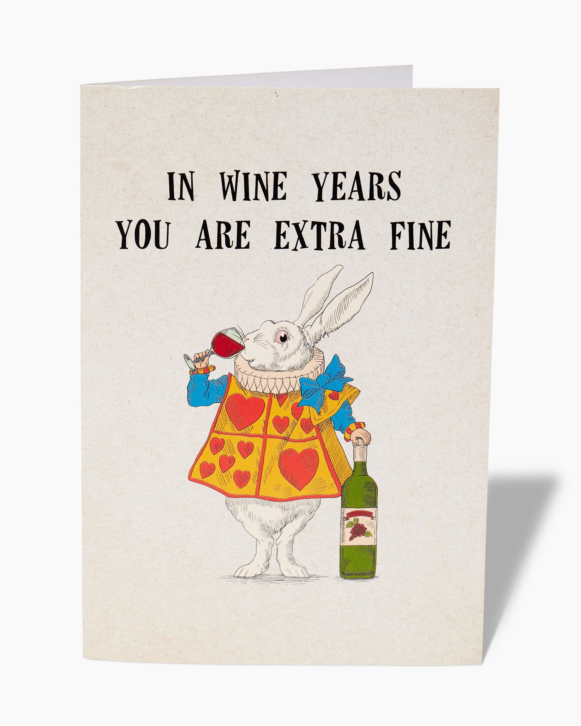 In Wine Years Greeting Card Australia Online