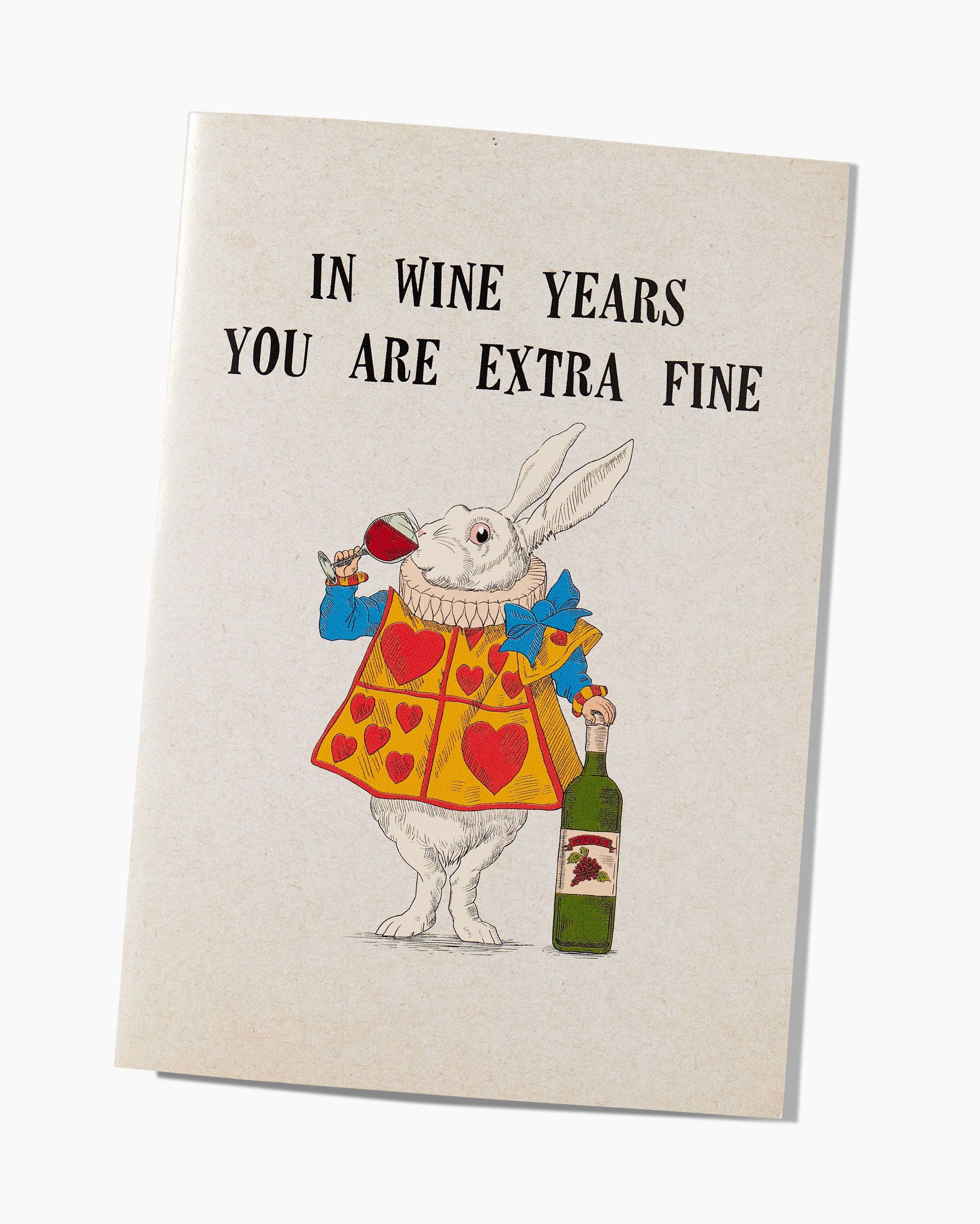 In Wine Years Greeting Card Australia Online