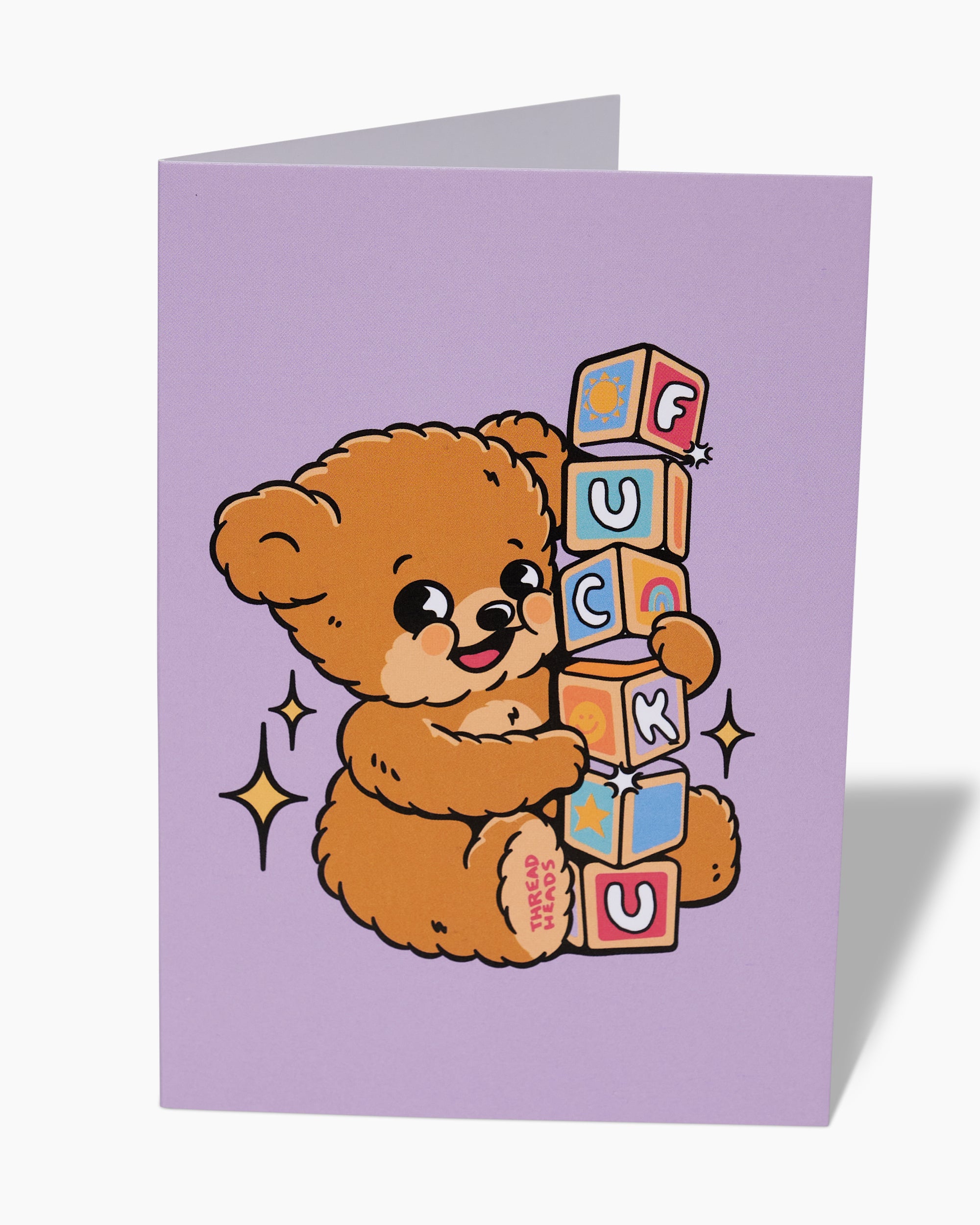 F U Bear Greeting Card Australia Online