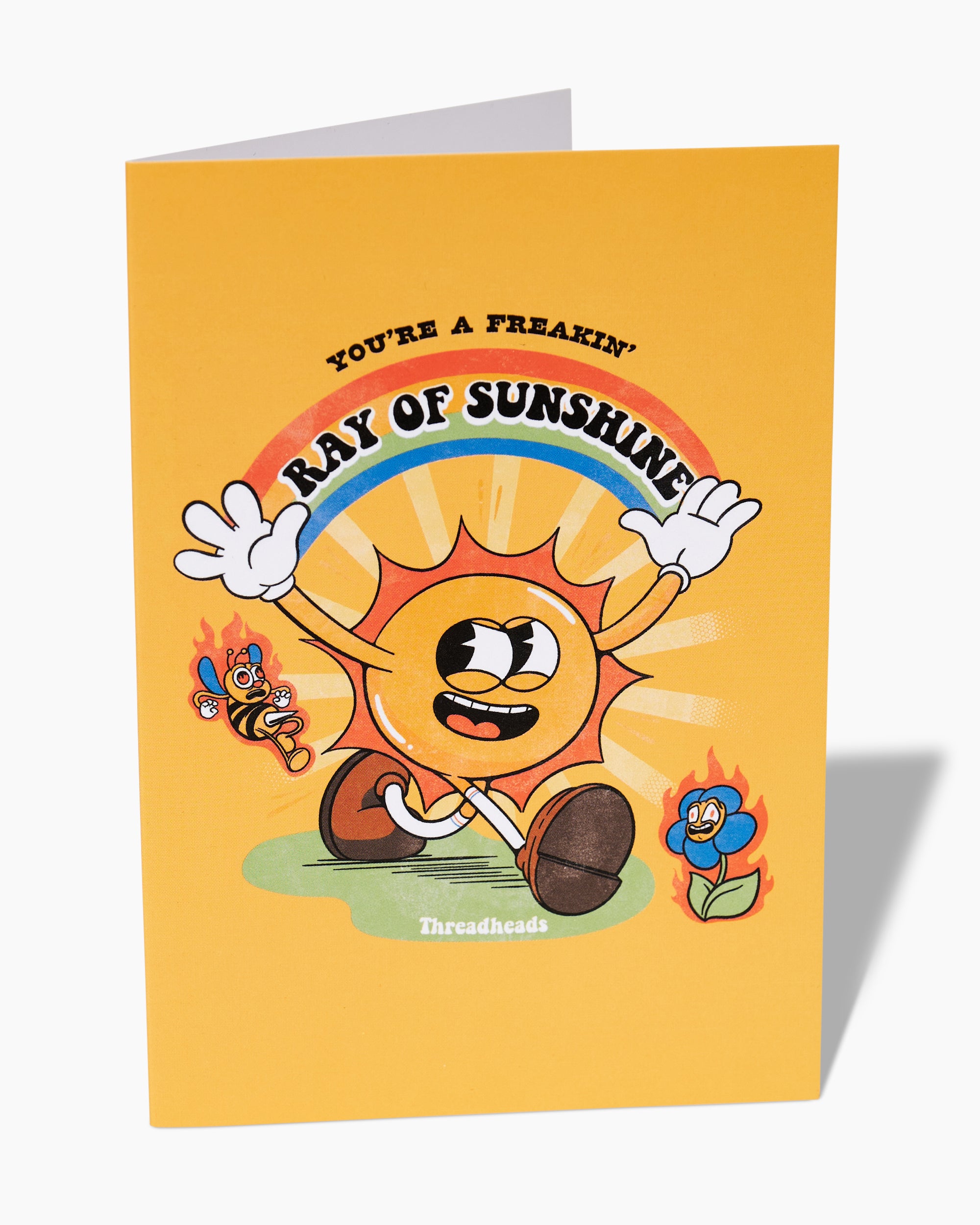 You're A Freaking Ray of Sunshine Greeting Card Australia Online