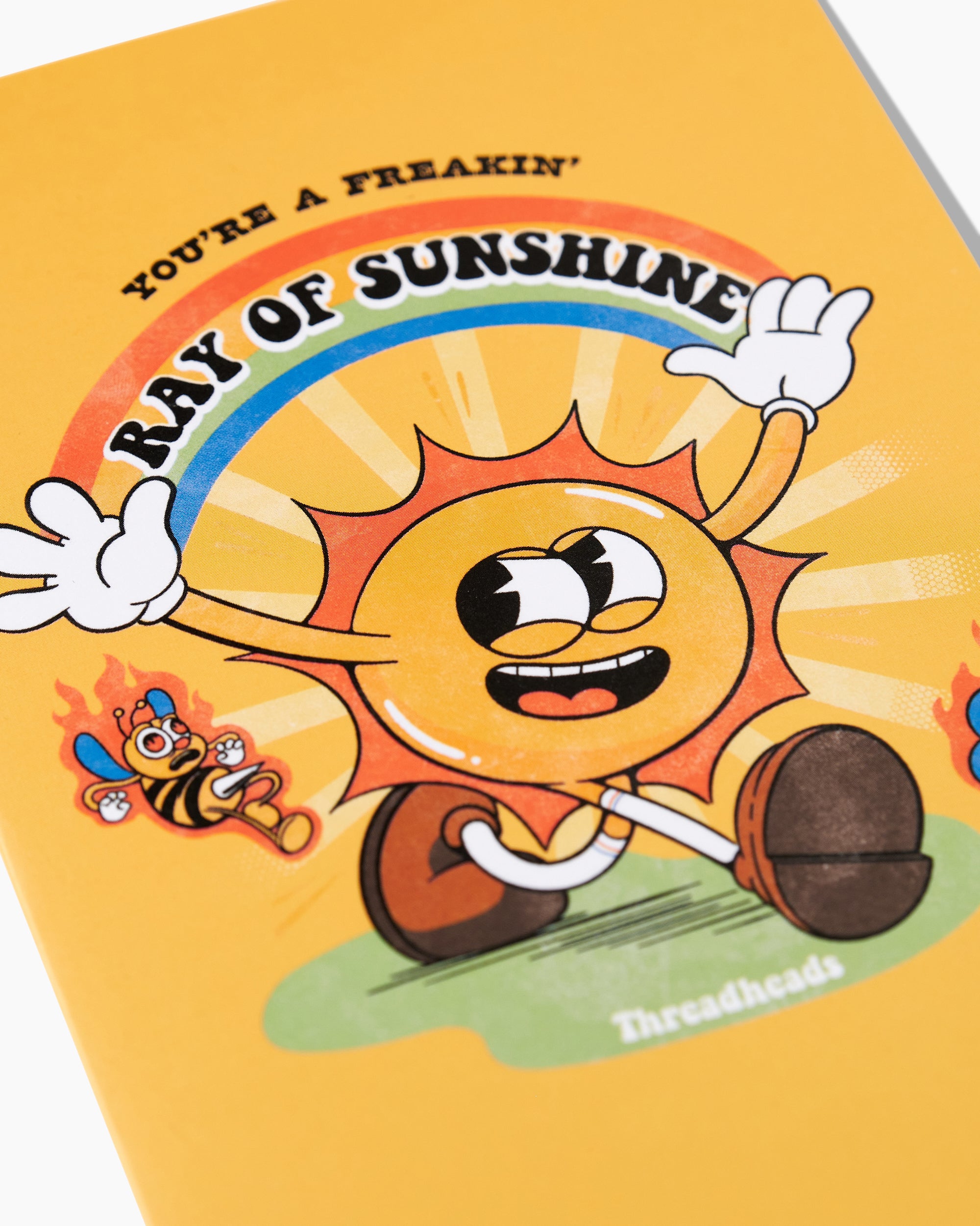 You're A Freaking Ray of Sunshine Greeting Card Australia Online