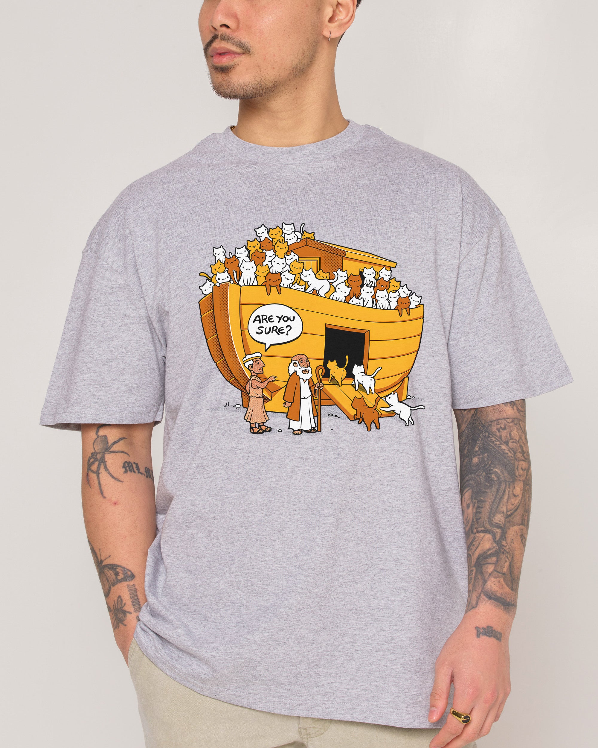 Noah's Ark Cat T-Shirt | Funny T-Shirt