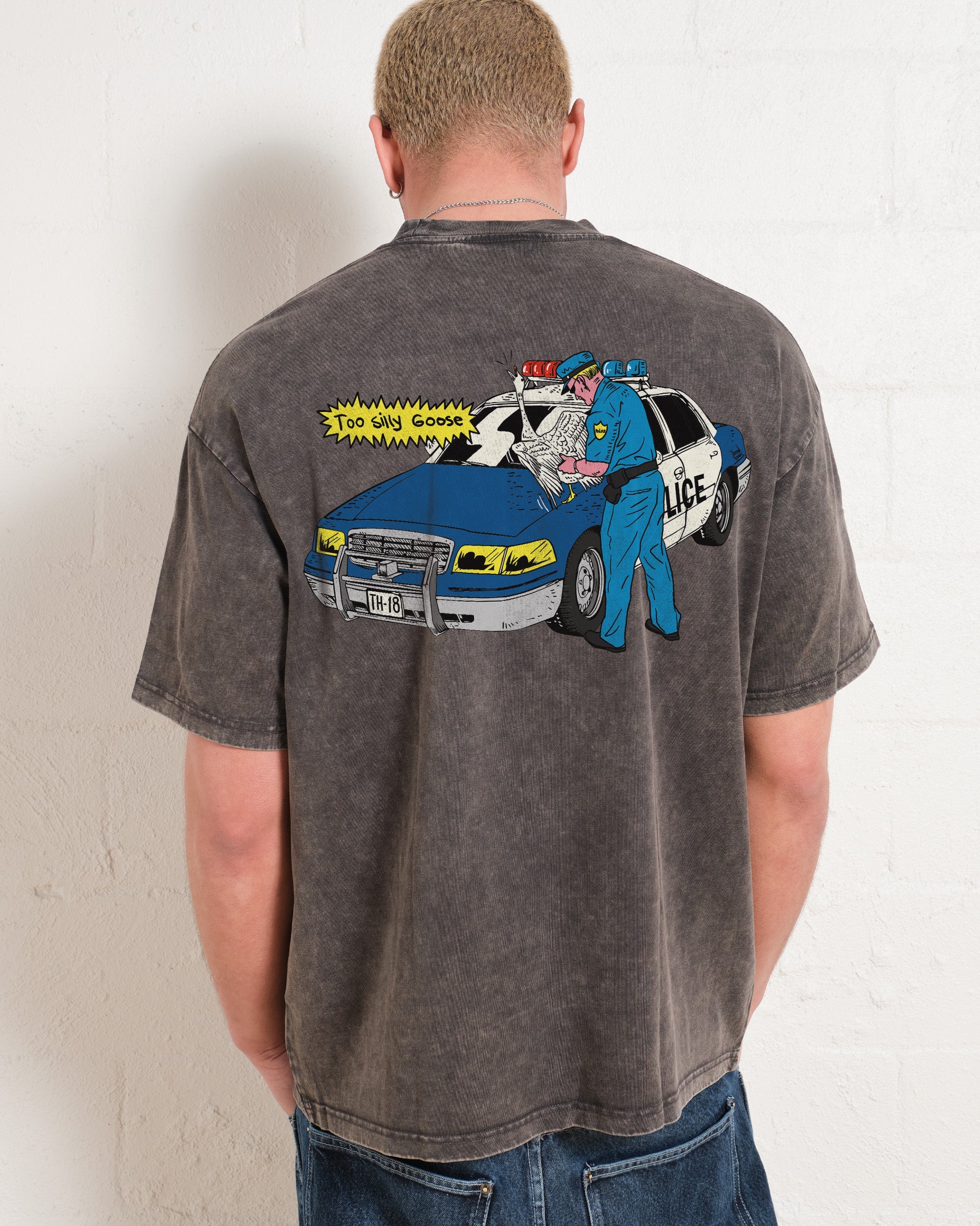 Too Silly Goose Oversized Tee