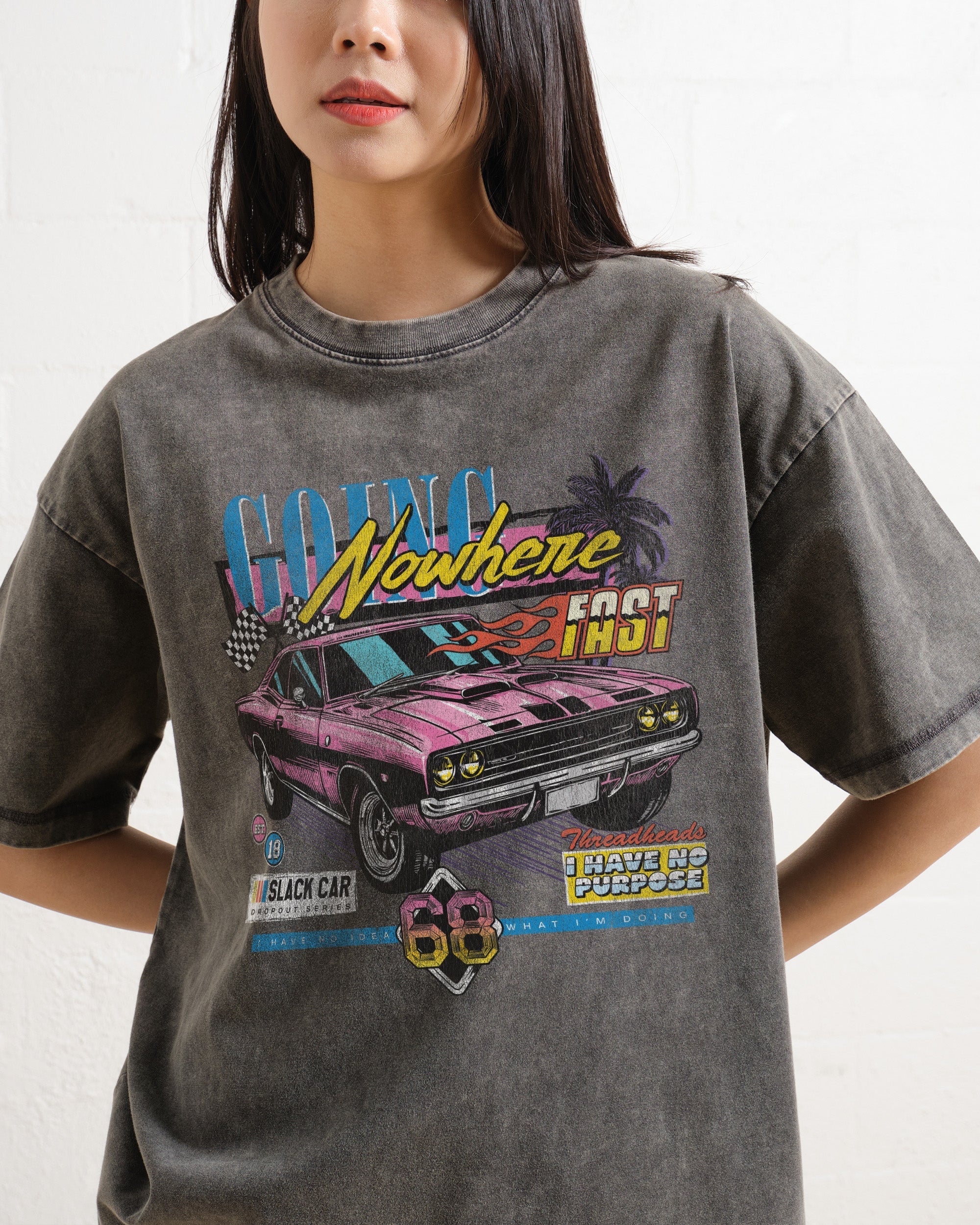 Going Nowhere Fast Wash Tee Australia Online