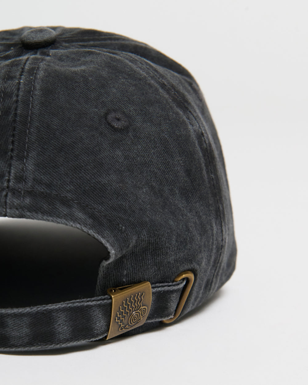 Essential Black Washed Cotton Hat