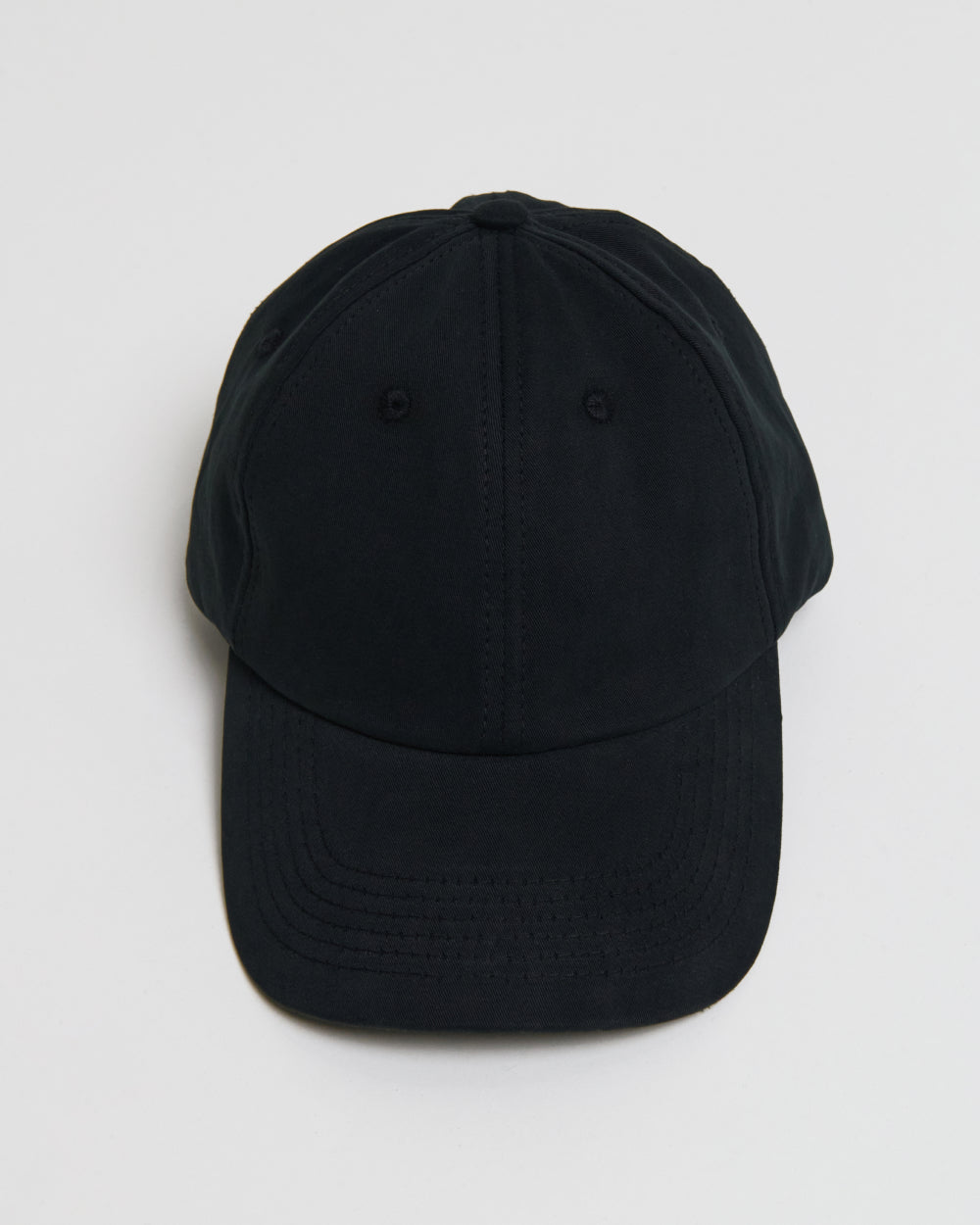 Essential Black Cotton Hat