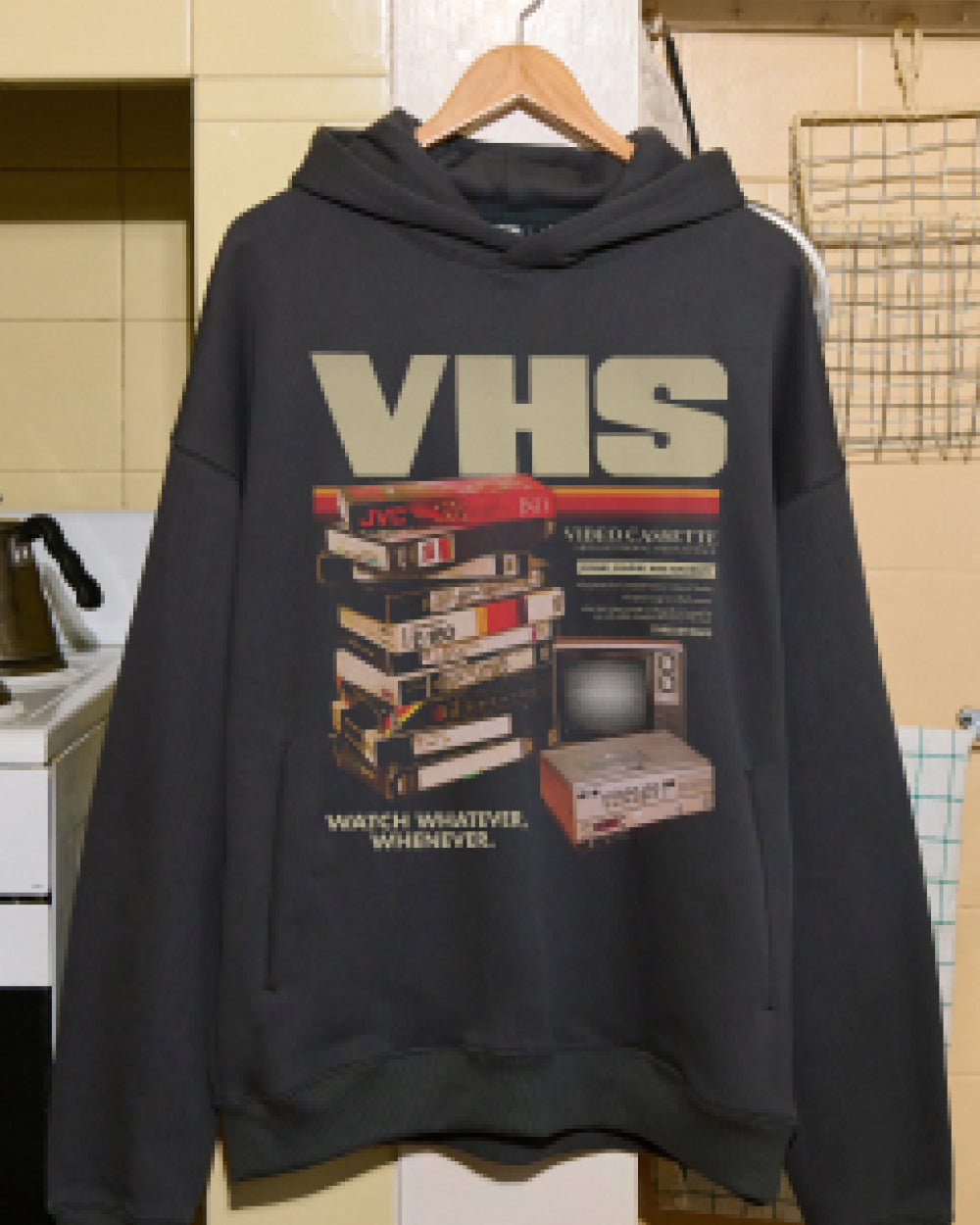 Vintage VHS Tapes Hoodie