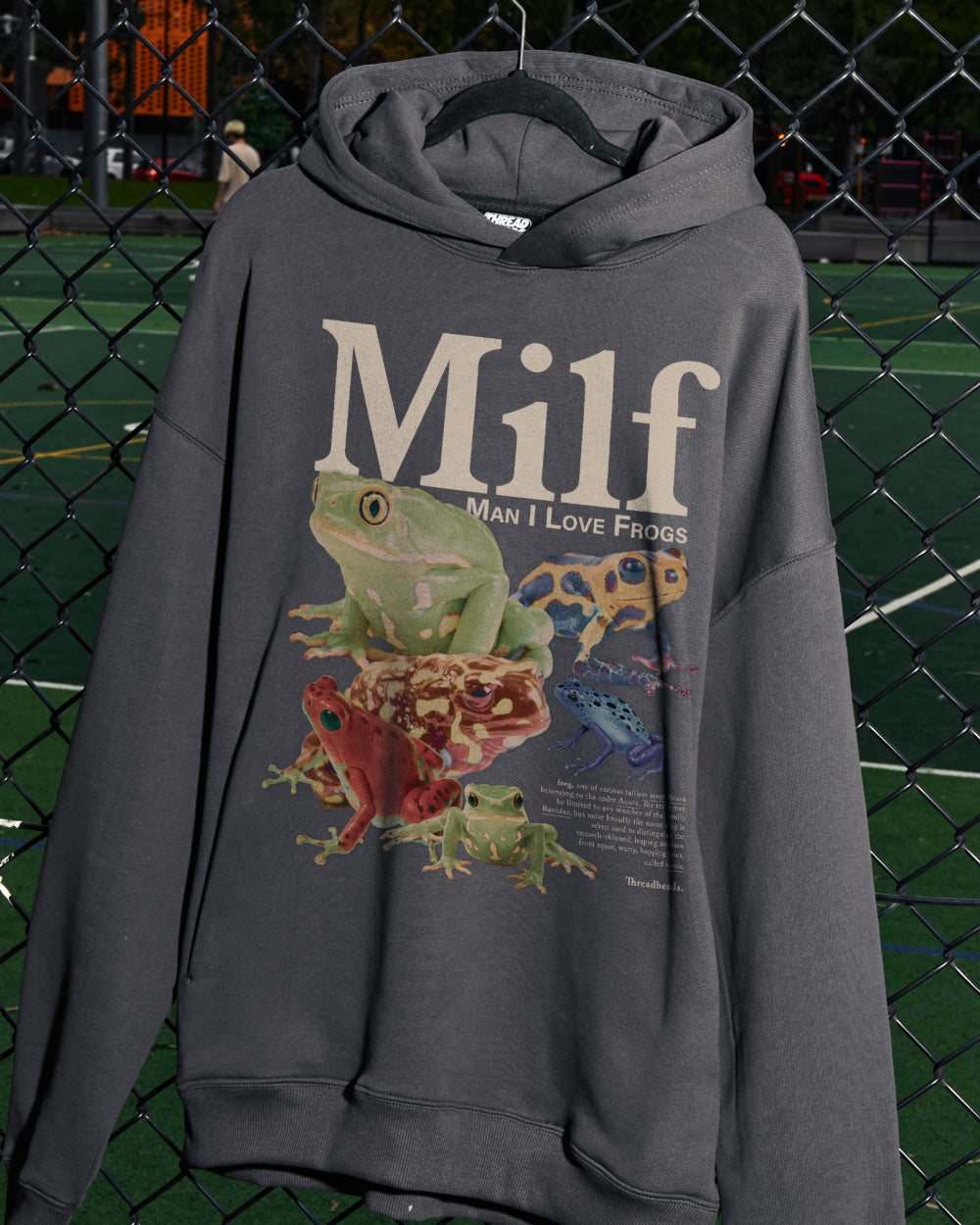 Man I Love Frogs Hoodie