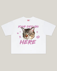 Custom Boxy Crop Tee