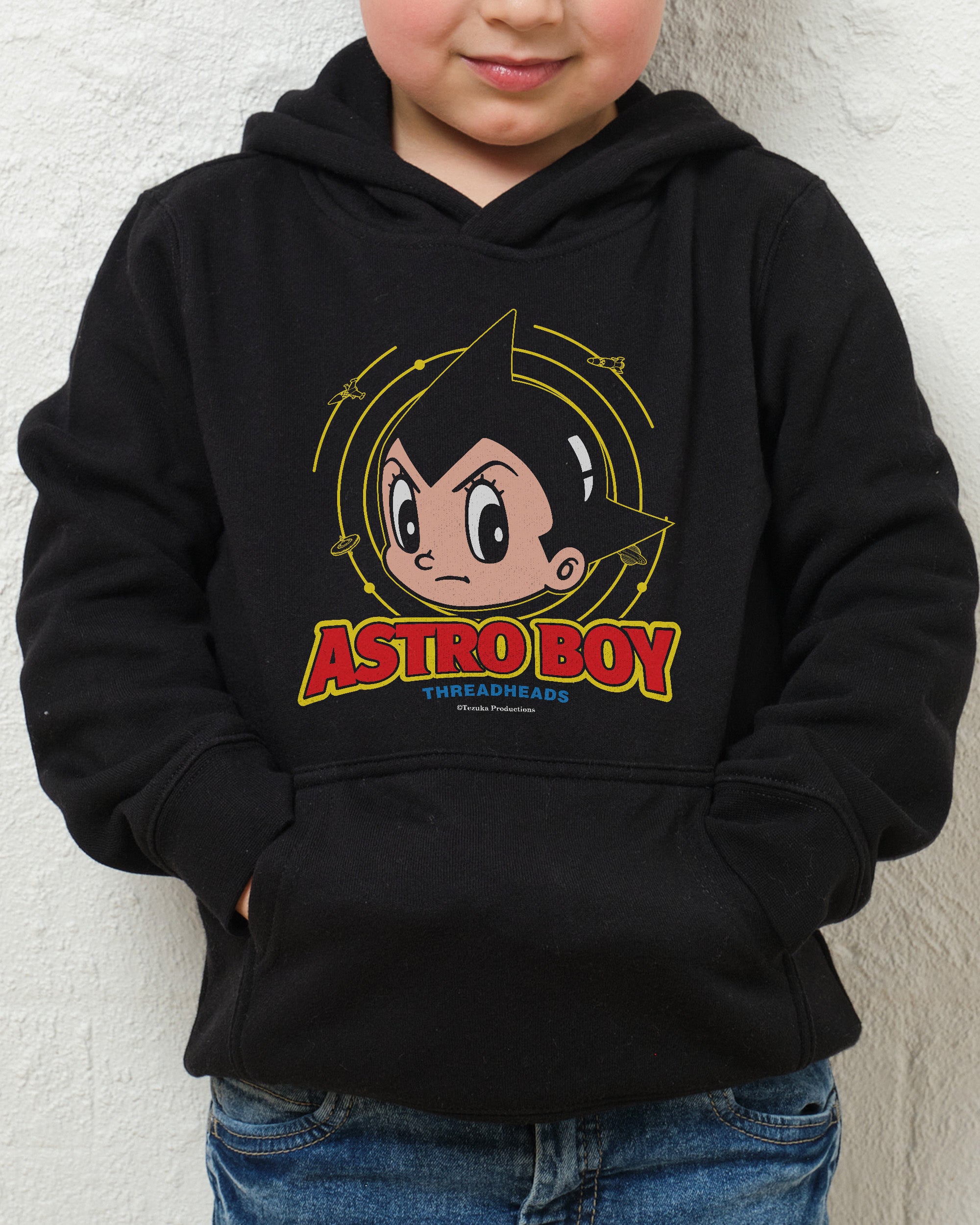 Astro Boy Space Head Kids Hoodie