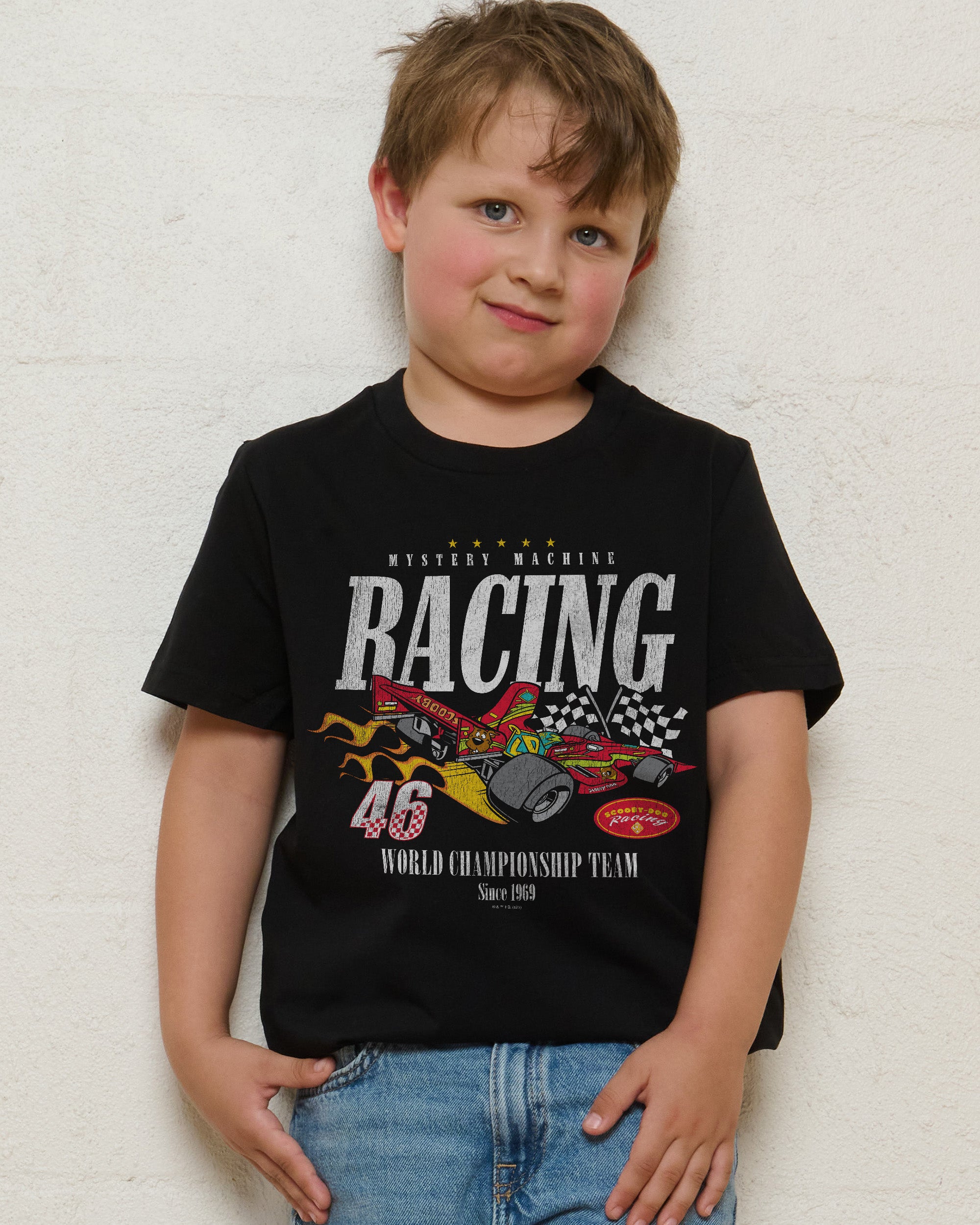 Scooby-Doo Racing Kids T-Shirt