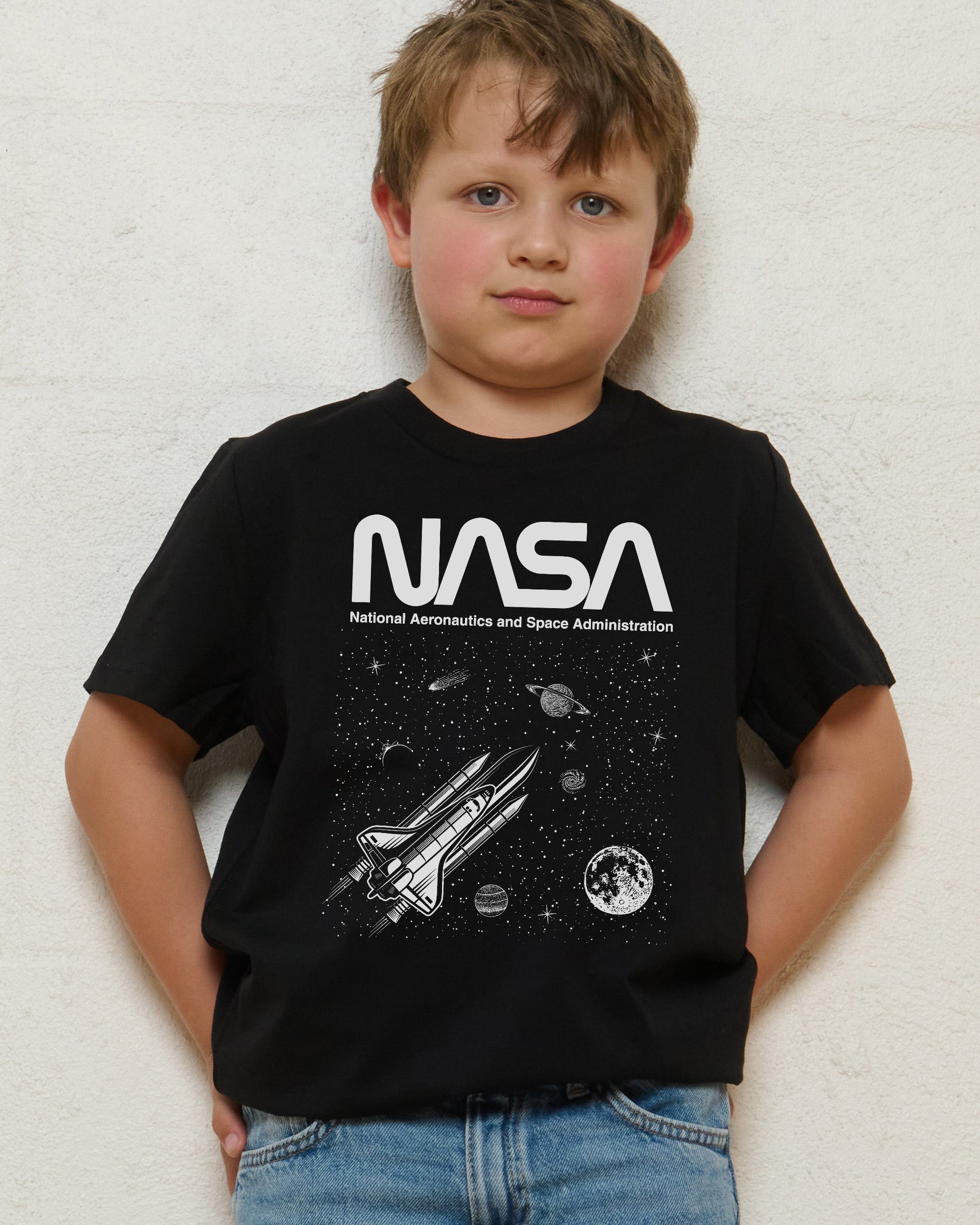 NASA Galaxy Kids T-Shirt Official NASA Merch NZ