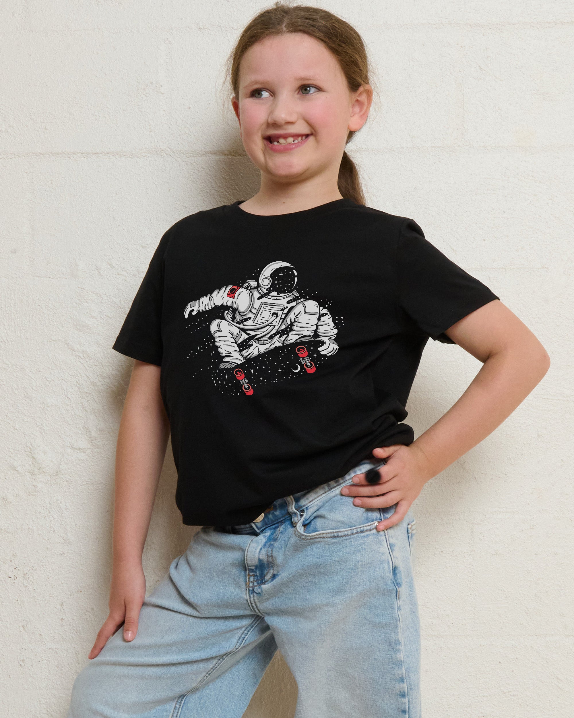 Space Boarding Kids T-Shirt