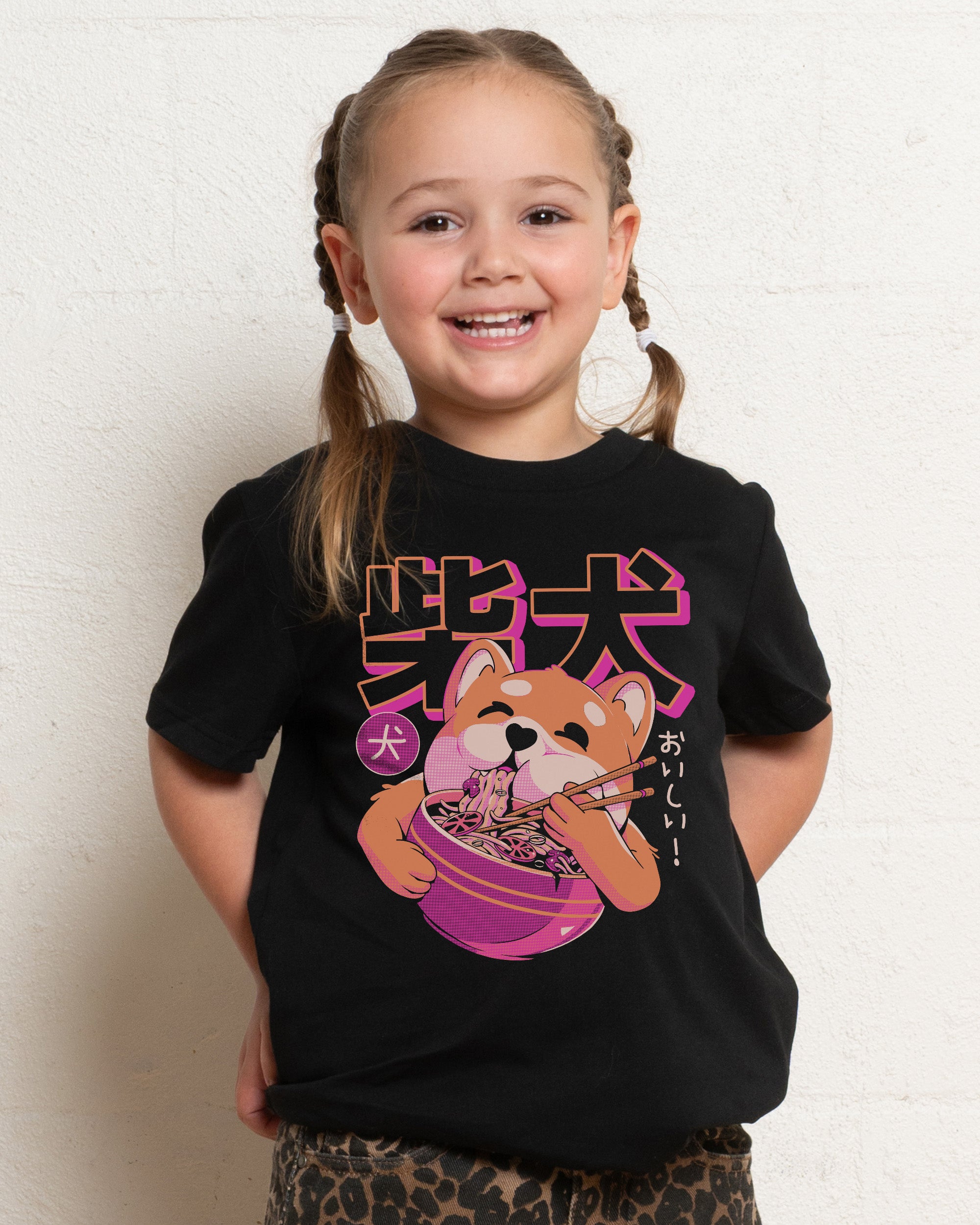 Shiba Noodles Kids T-Shirt