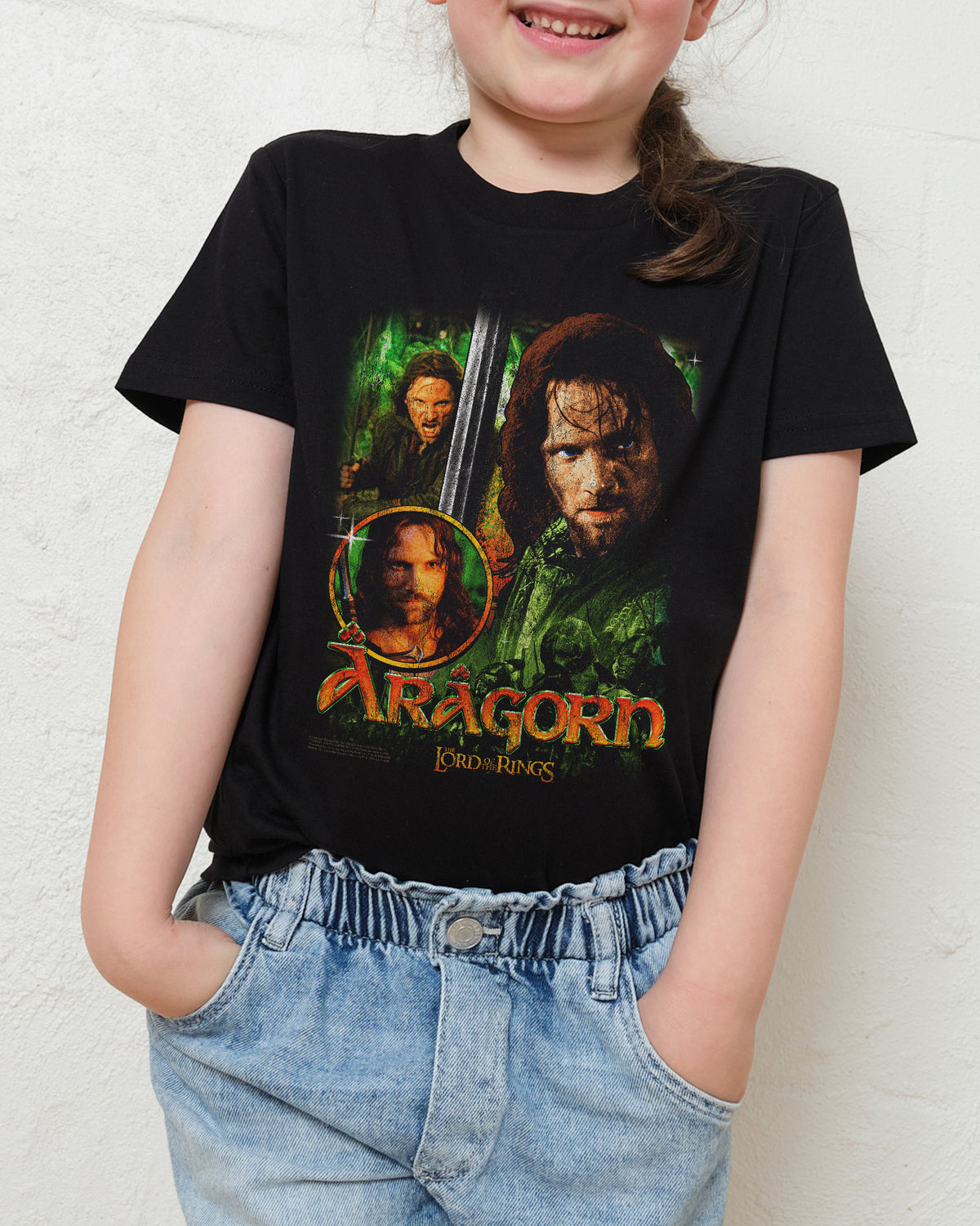 Vintage Aragorn Kids T-Shirt | Graphic Kids T-Shirt