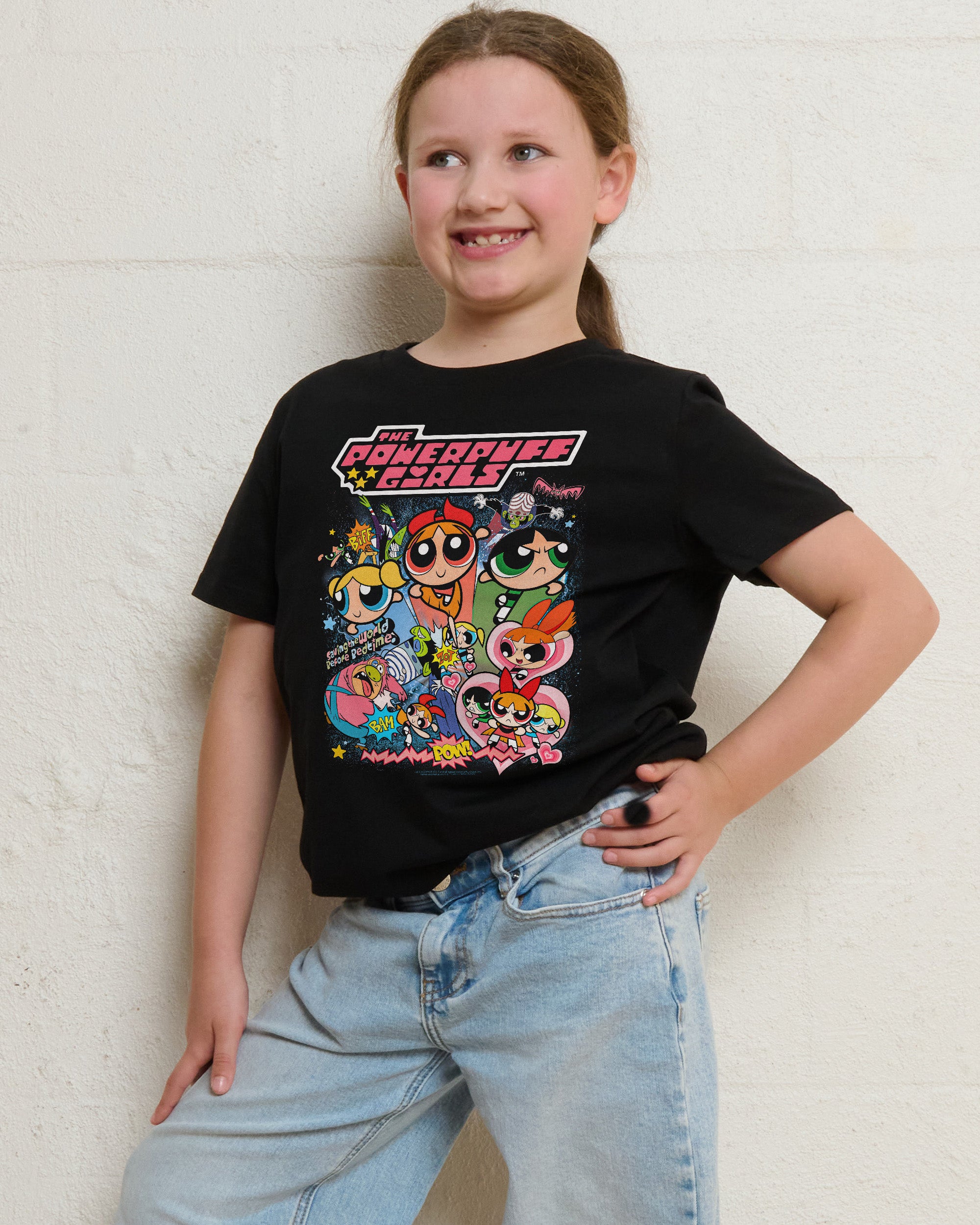 Powerpuff Girls Vintage Kids T-Shirt Online Australia