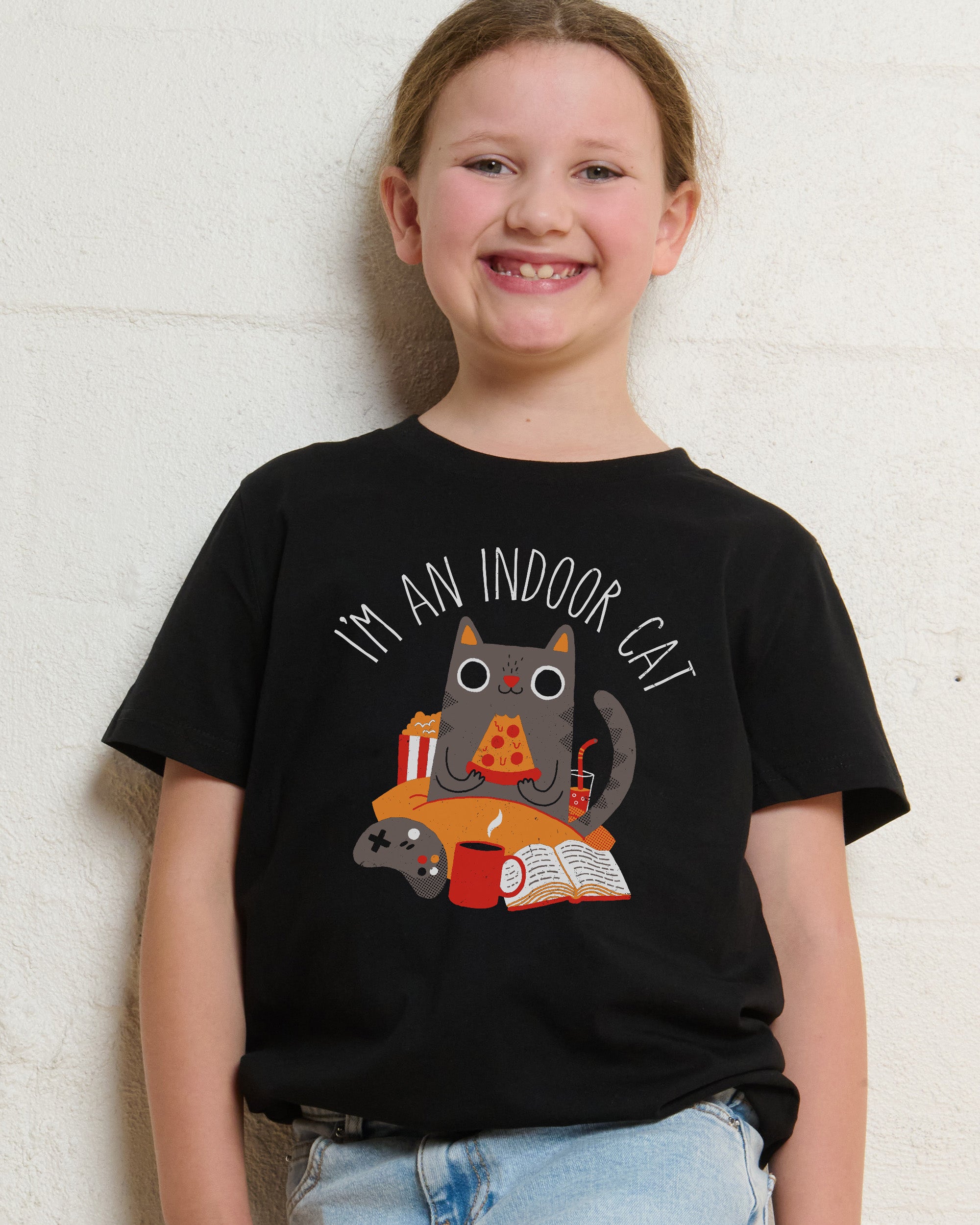 Indoor Cat Kids T-Shirt