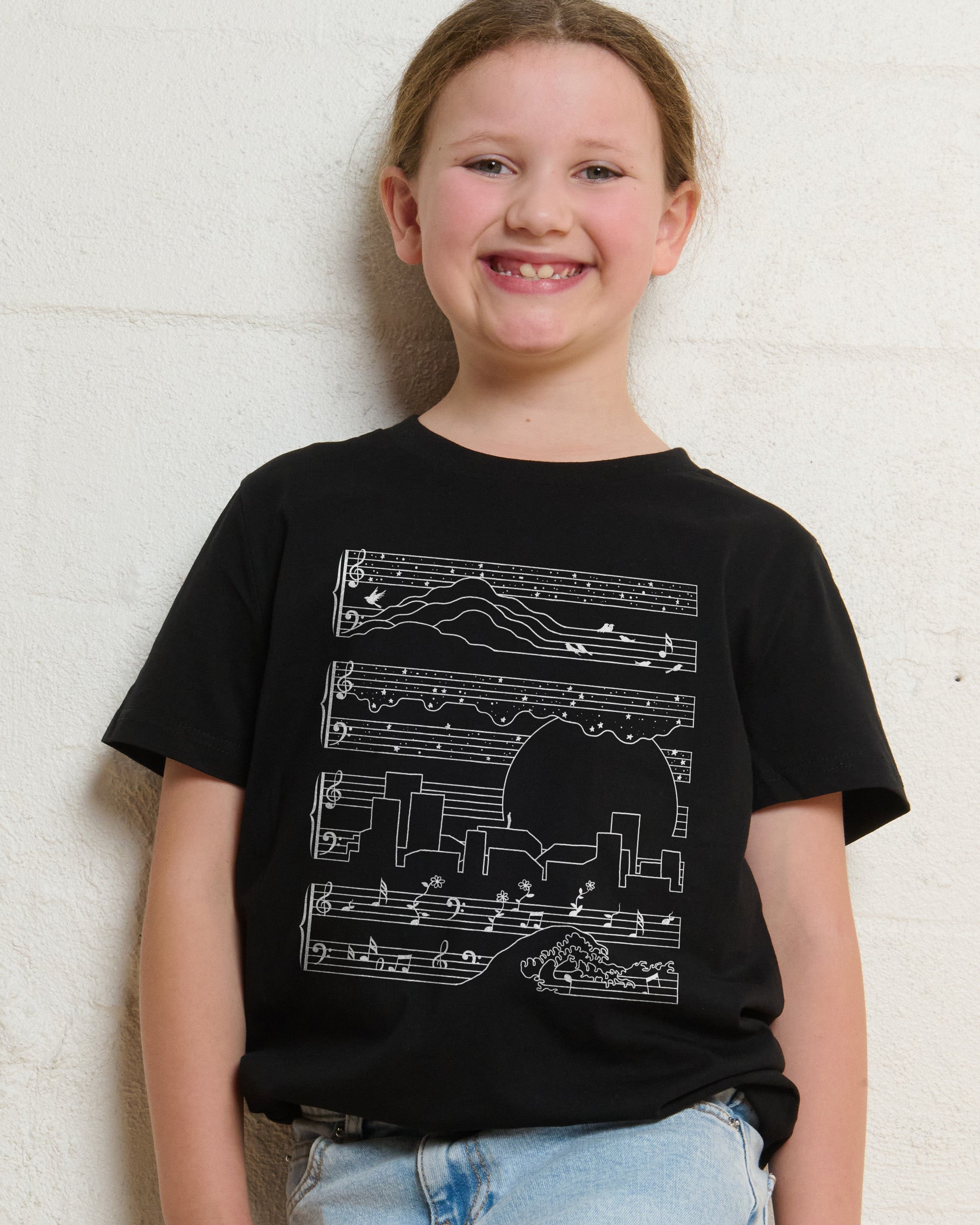 The Moonlight Sonata Kids T-Shirt