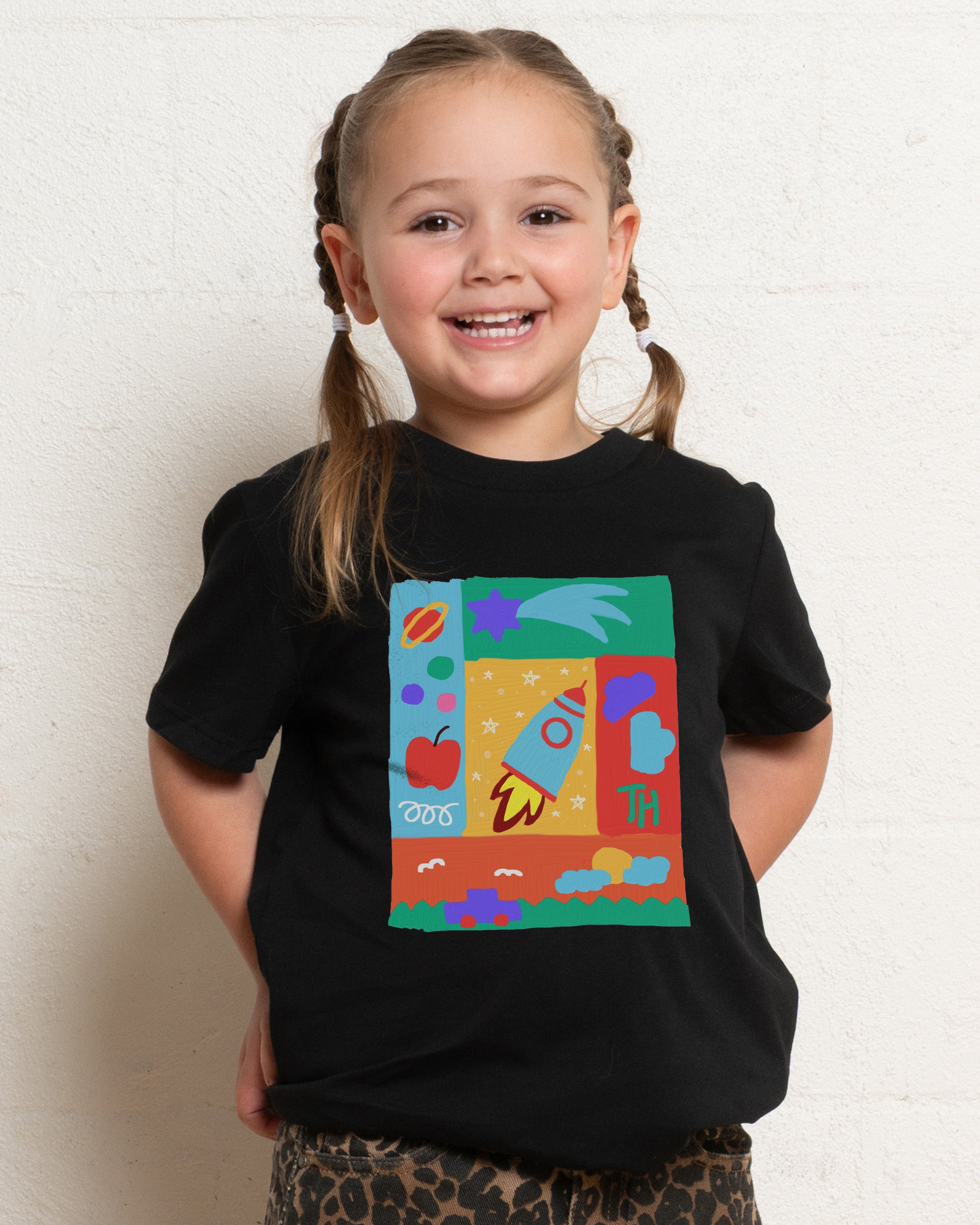 Rocket Painting Kids T-Shirt Online Australia