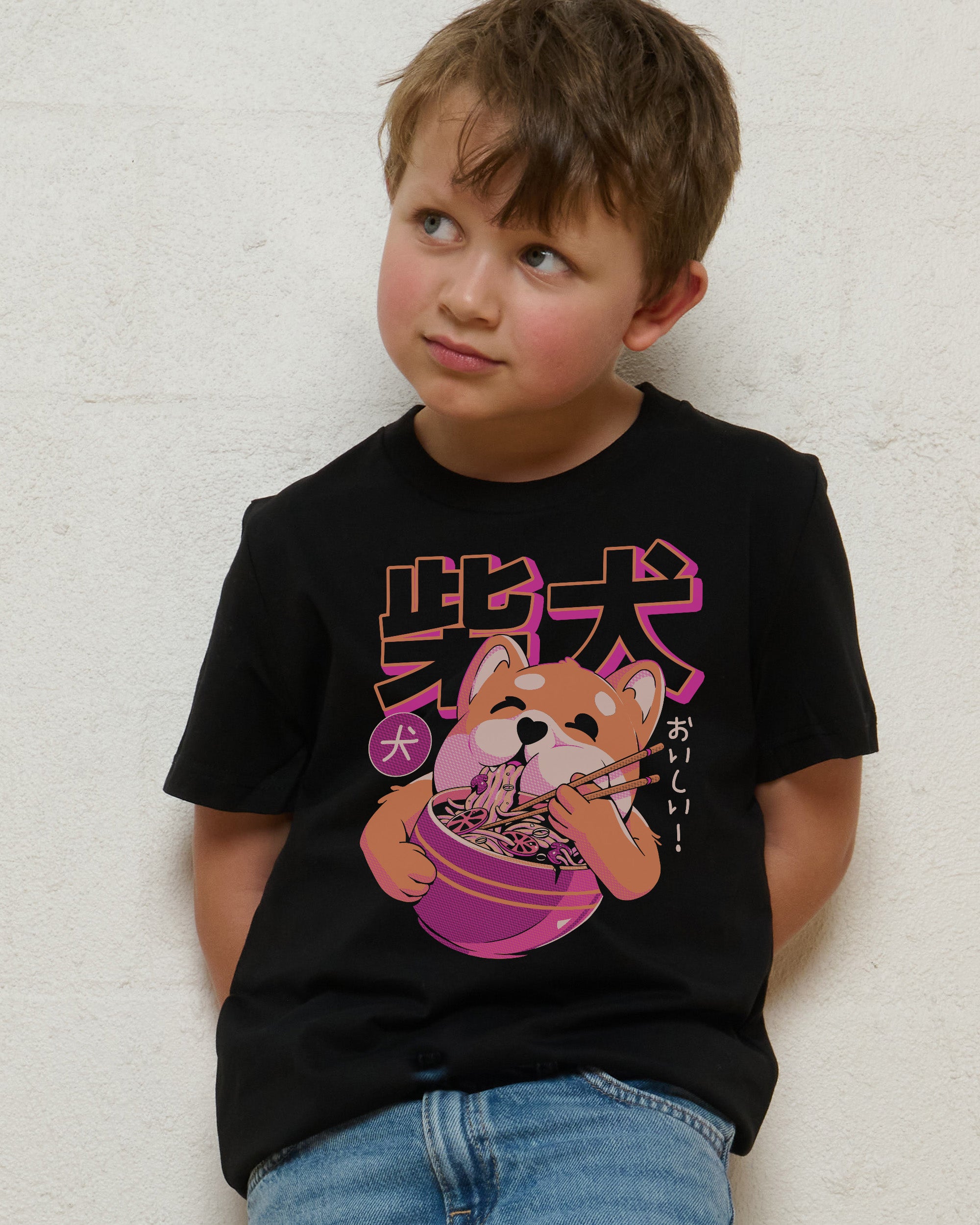 Shiba Noodles Kids T-Shirt