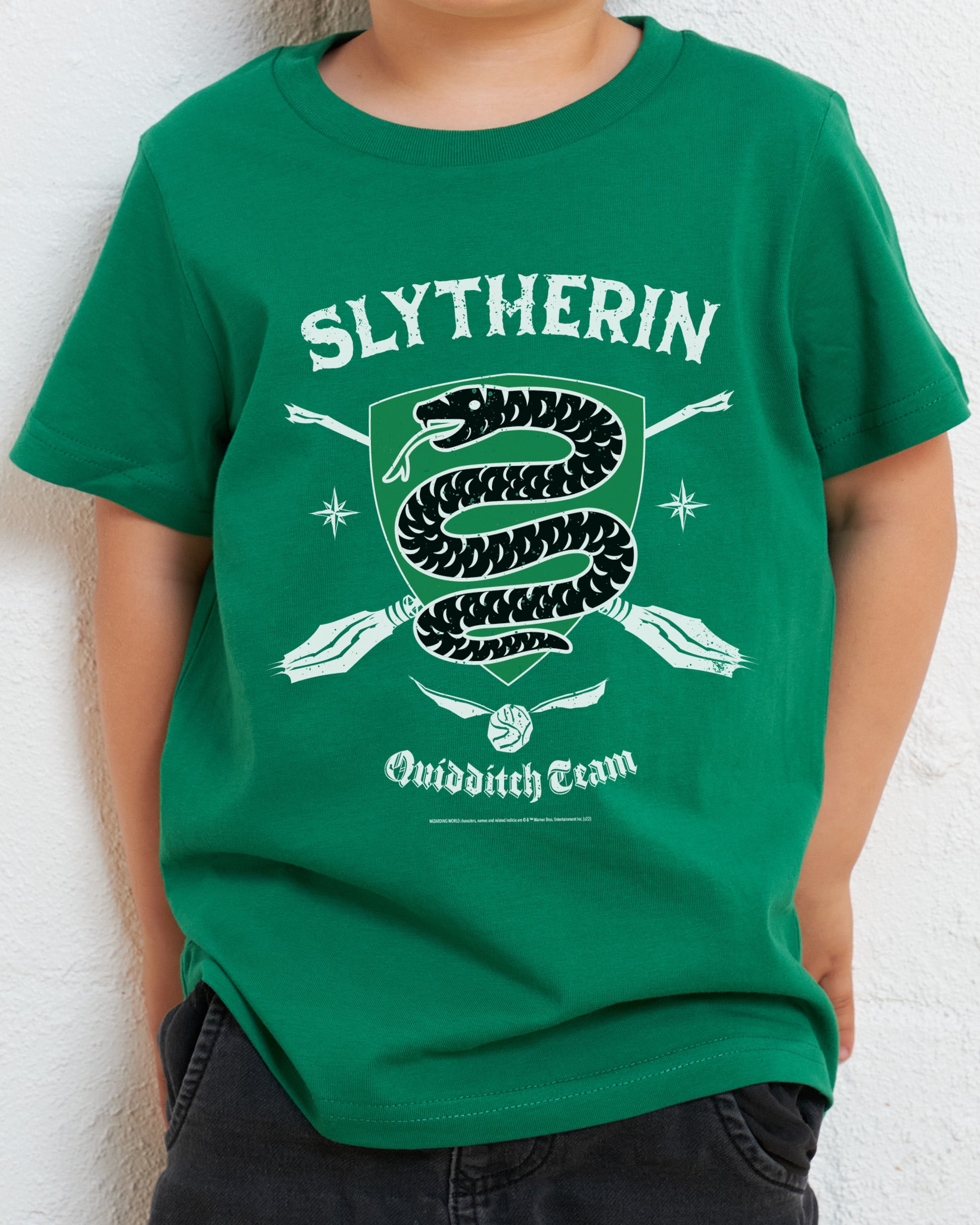Slytherin Quidditch Team Kids T-Shirt Official Harry Potter