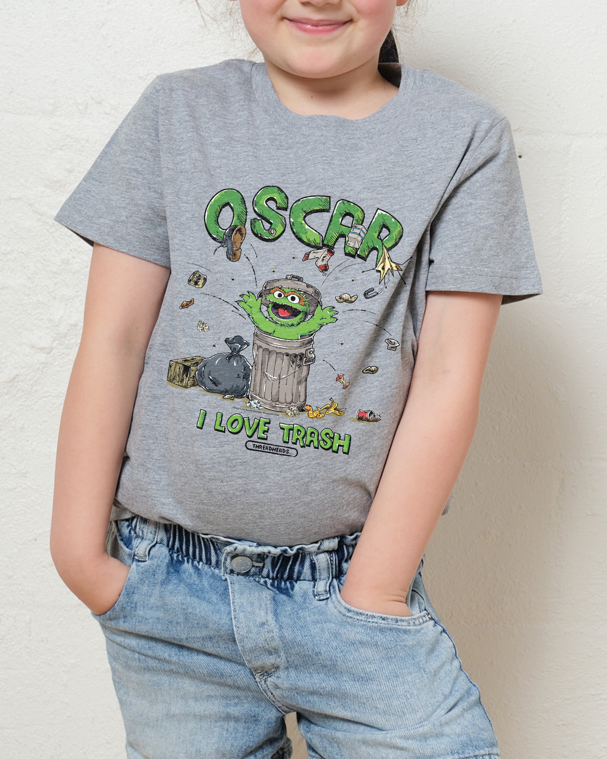 Oscar I Love Trash Kids T-Shirt