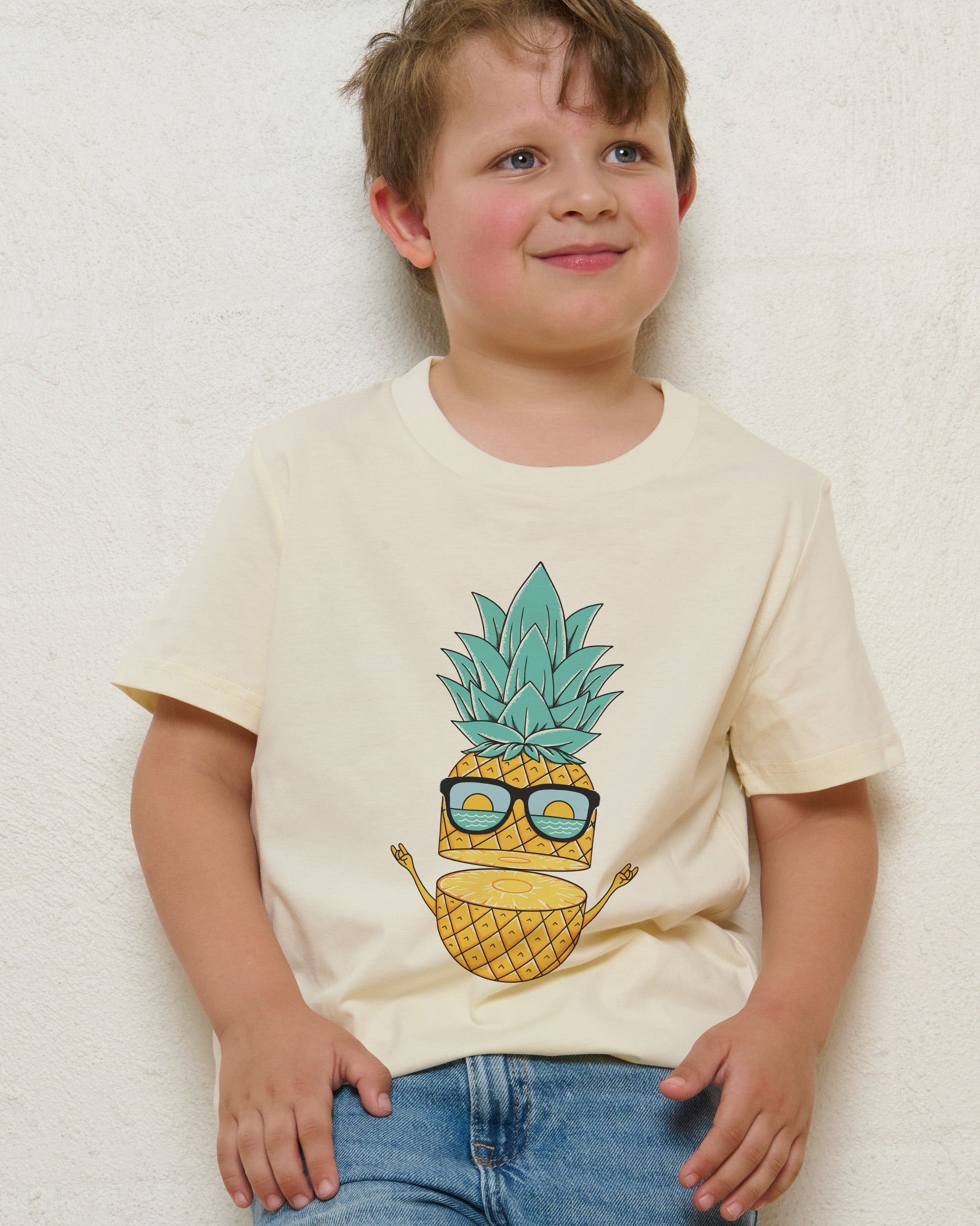 Pineapple Sunglasses Kids T-Shirt