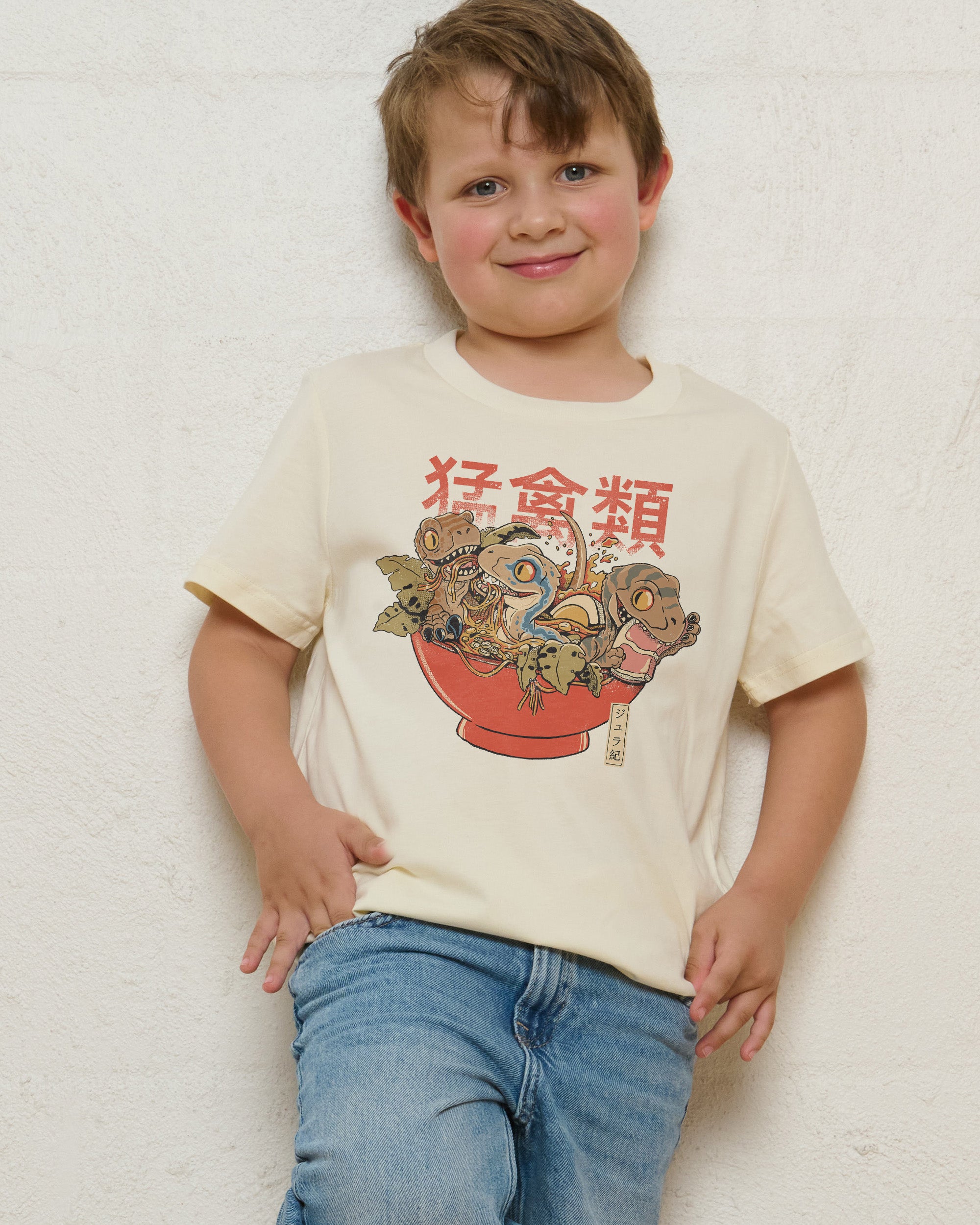 Ramen Raptors Kids T-Shirt Online Australia