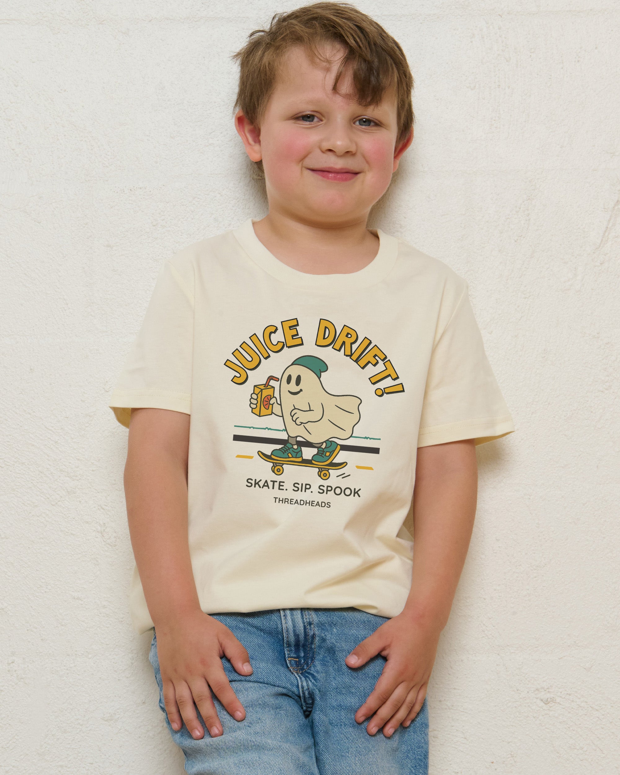 Skate. Sip. Spook Kids T-Shirt Online Australia