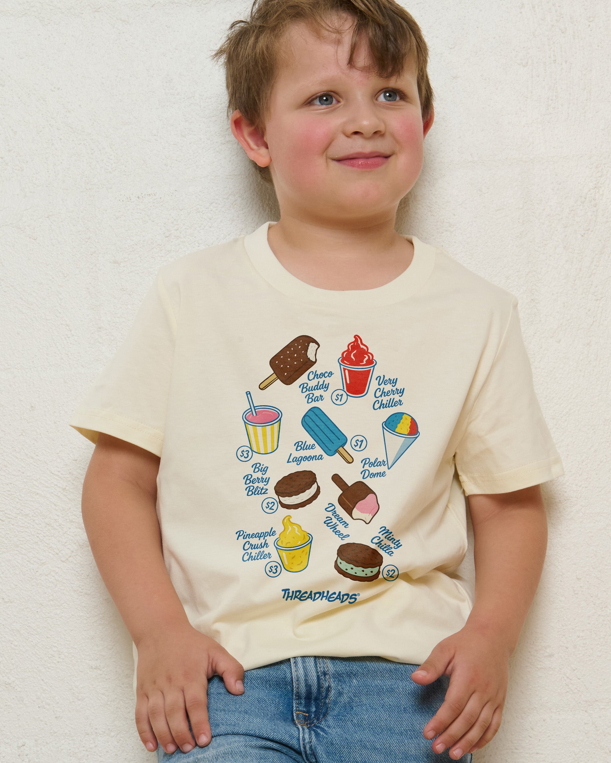 Ice Creams & Popsicles Kids T-Shirt Online Australia