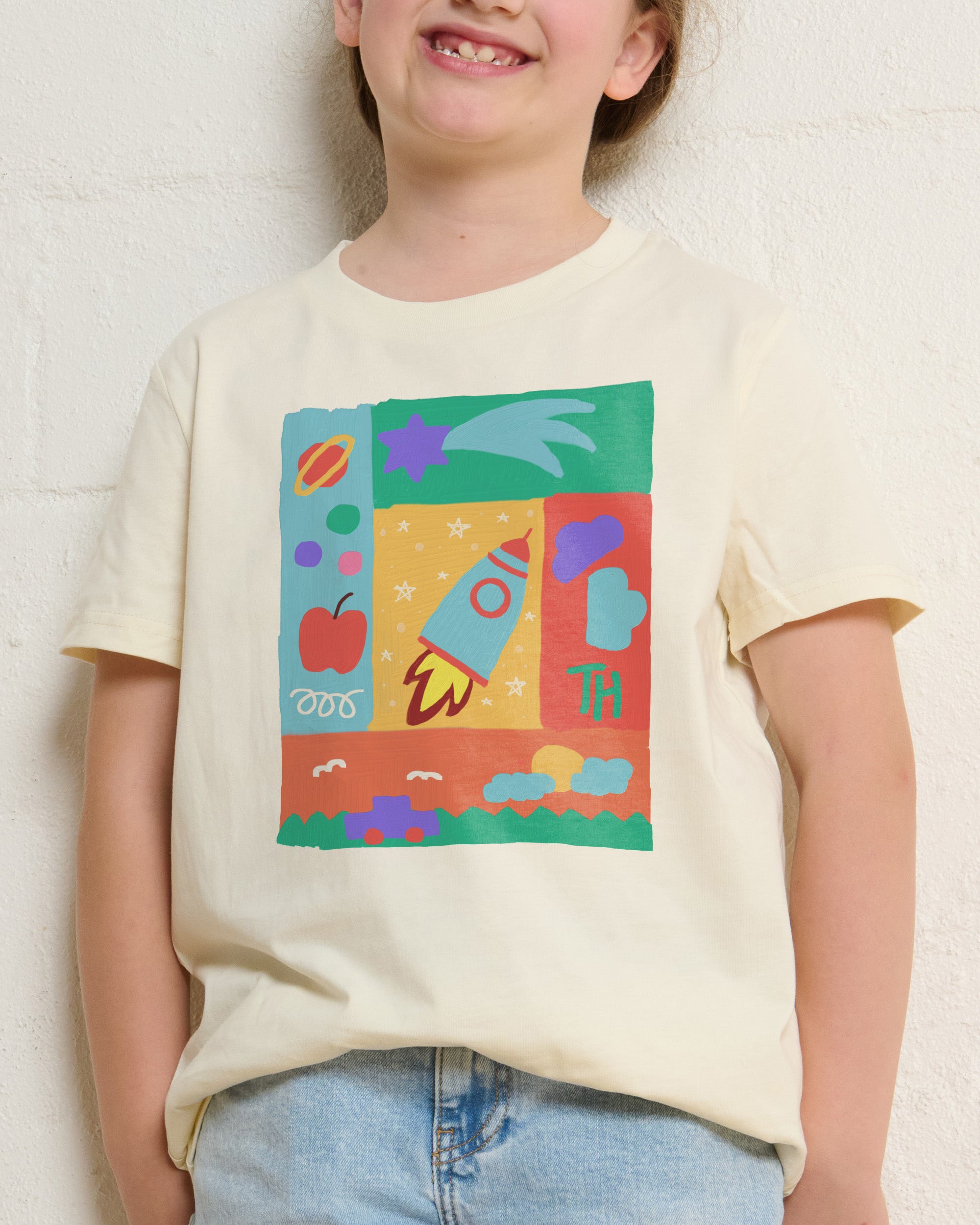 Rocket Painting Kids T-Shirt Online Australia