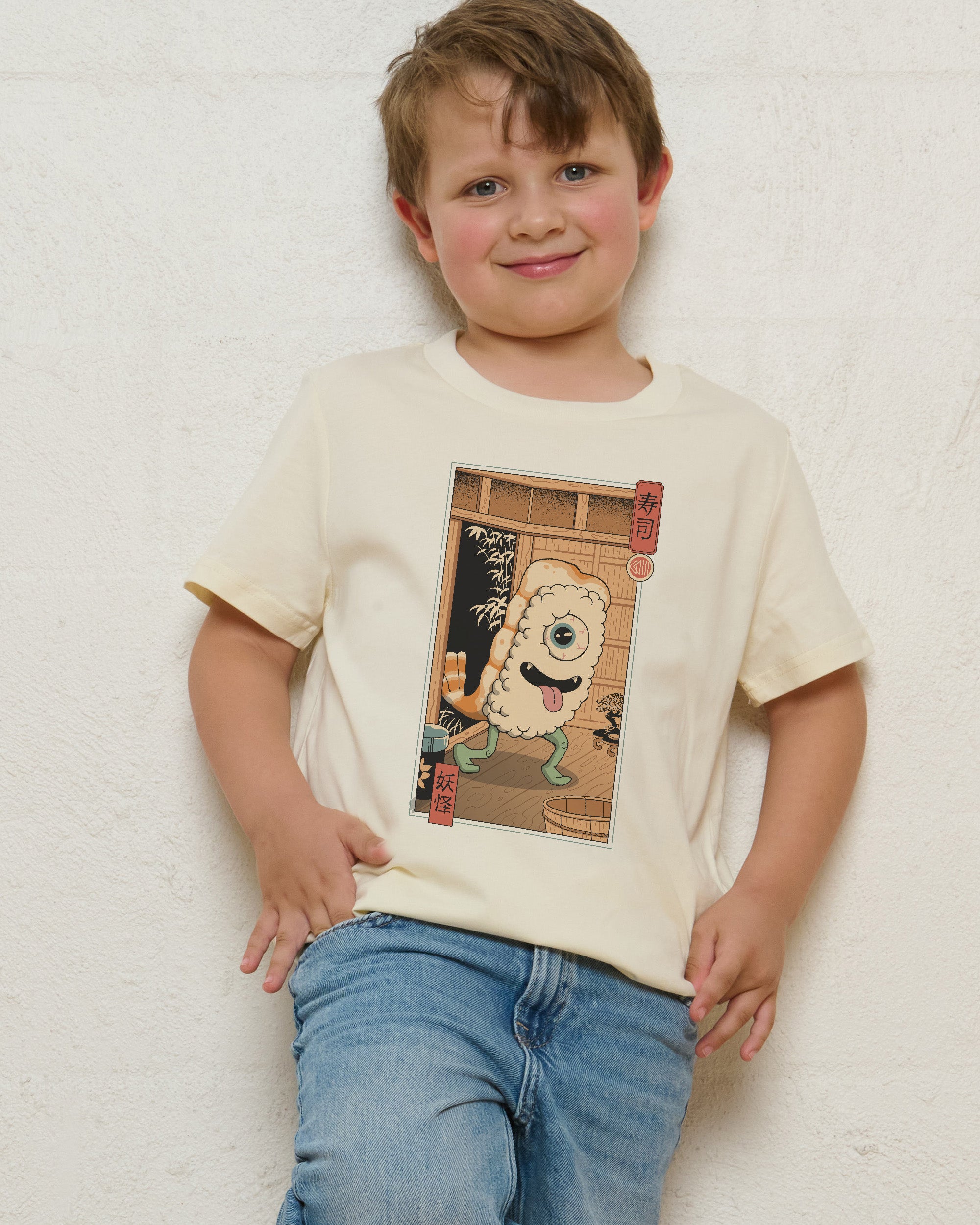 Yokai Sushi in Edo Kids T-Shirt Online Australia