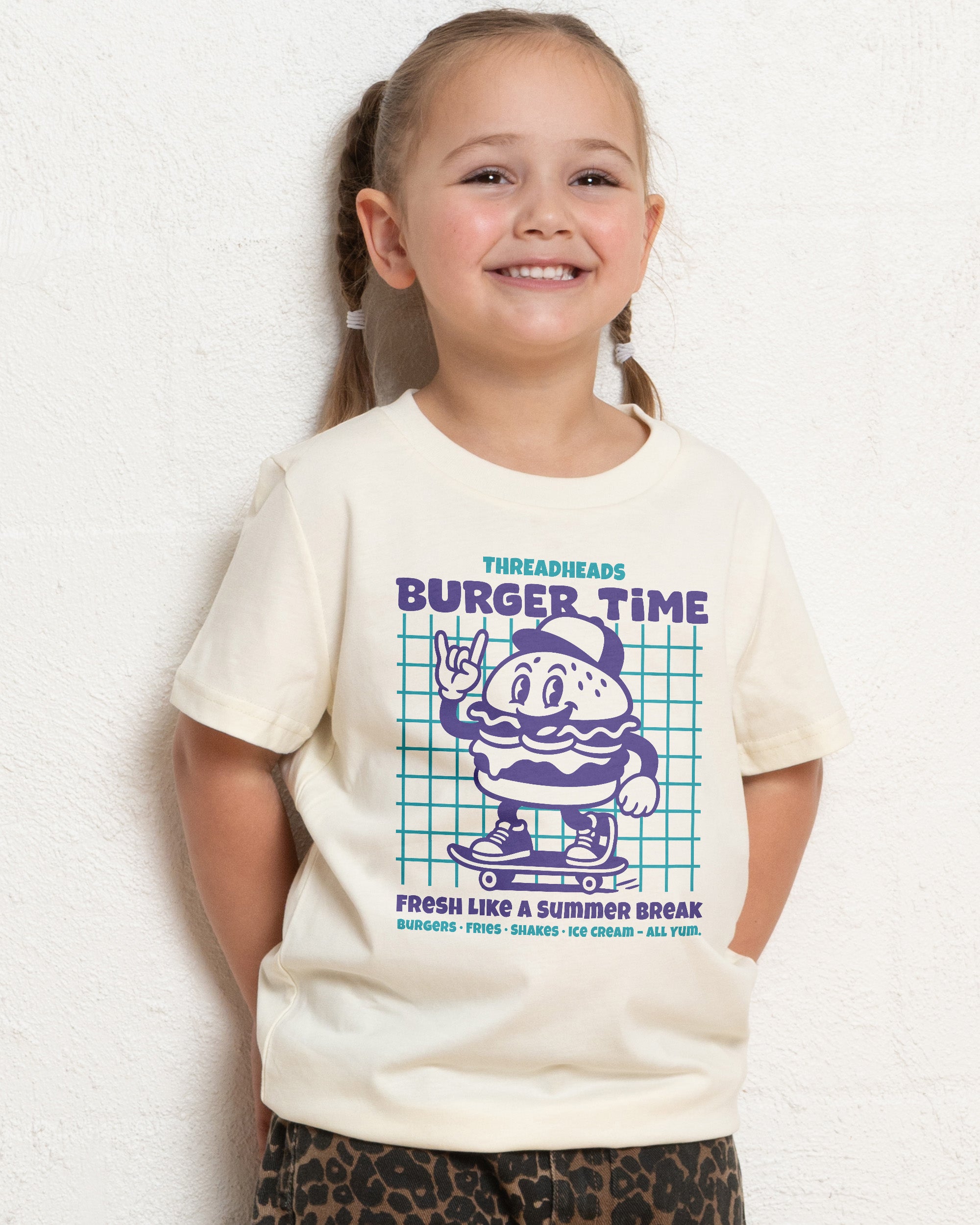 Burger Time Kids T-Shirt Online Australia