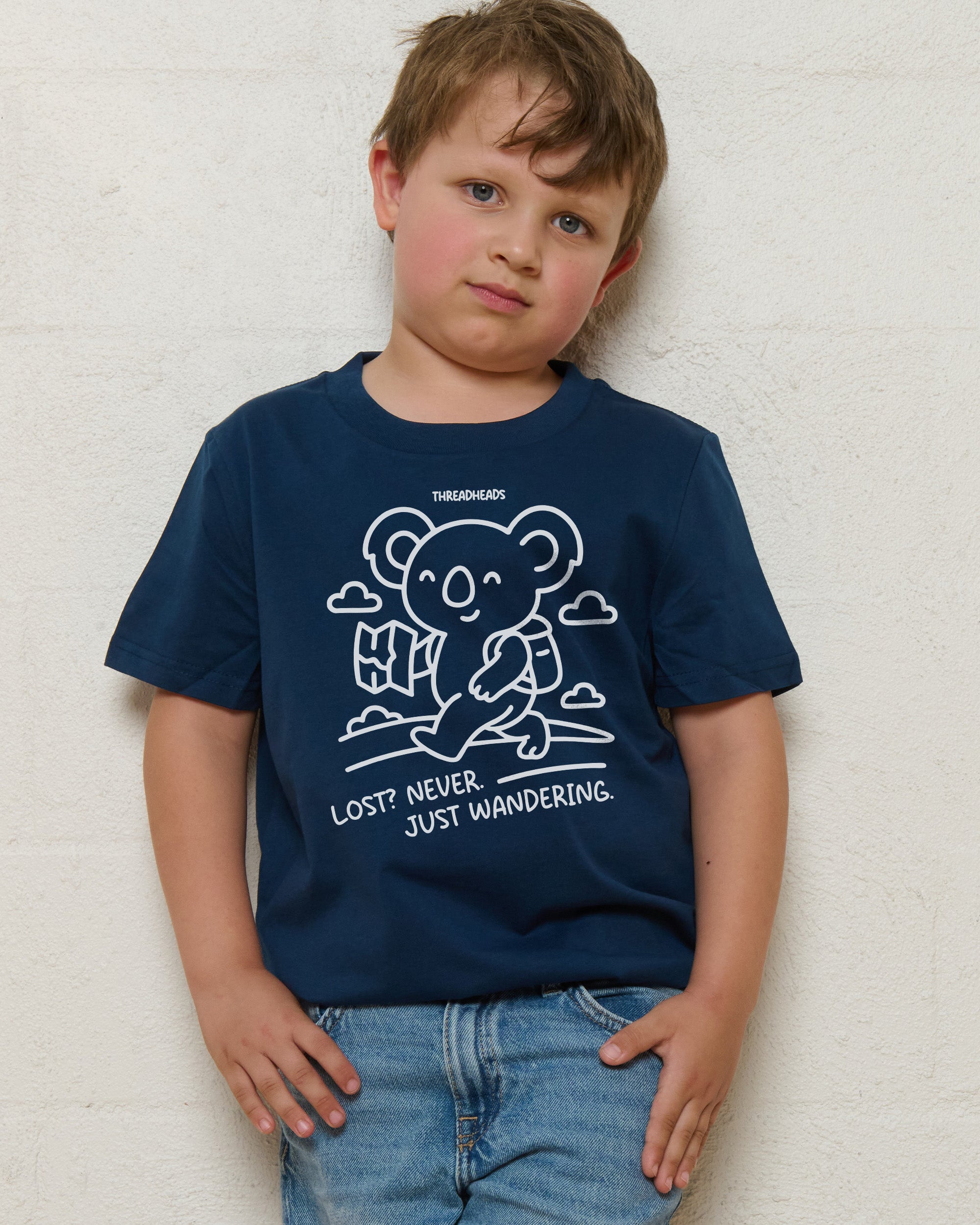 Just Wandering Kids T-Shirt Online Australia