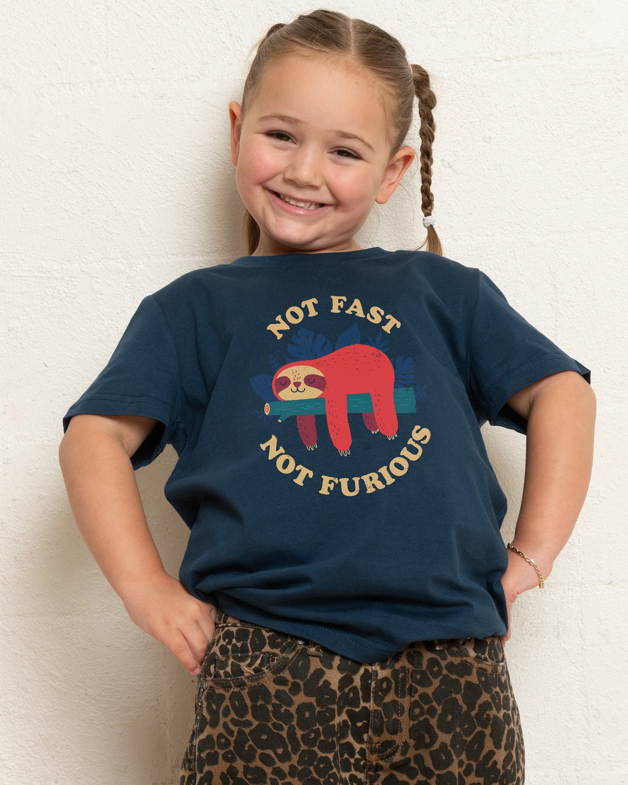 Not Fast Not Furious Kids T-Shirt