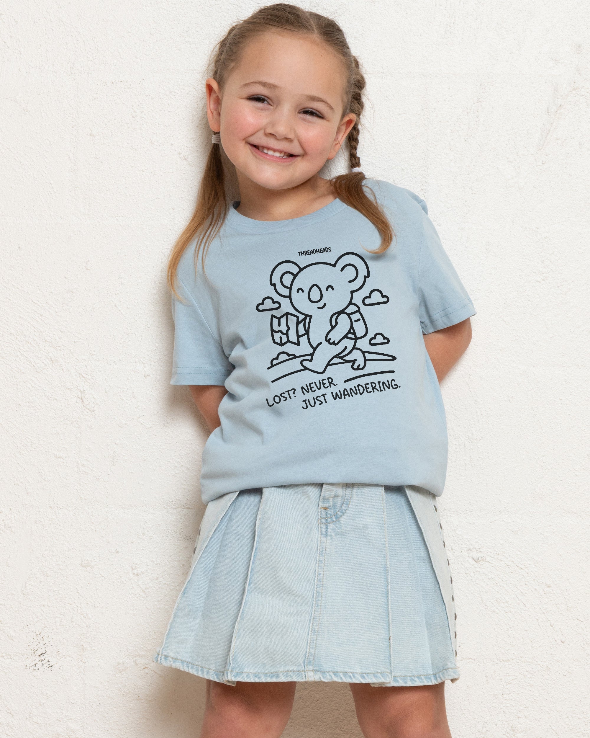 Just Wandering Kids T-Shirt Online Australia