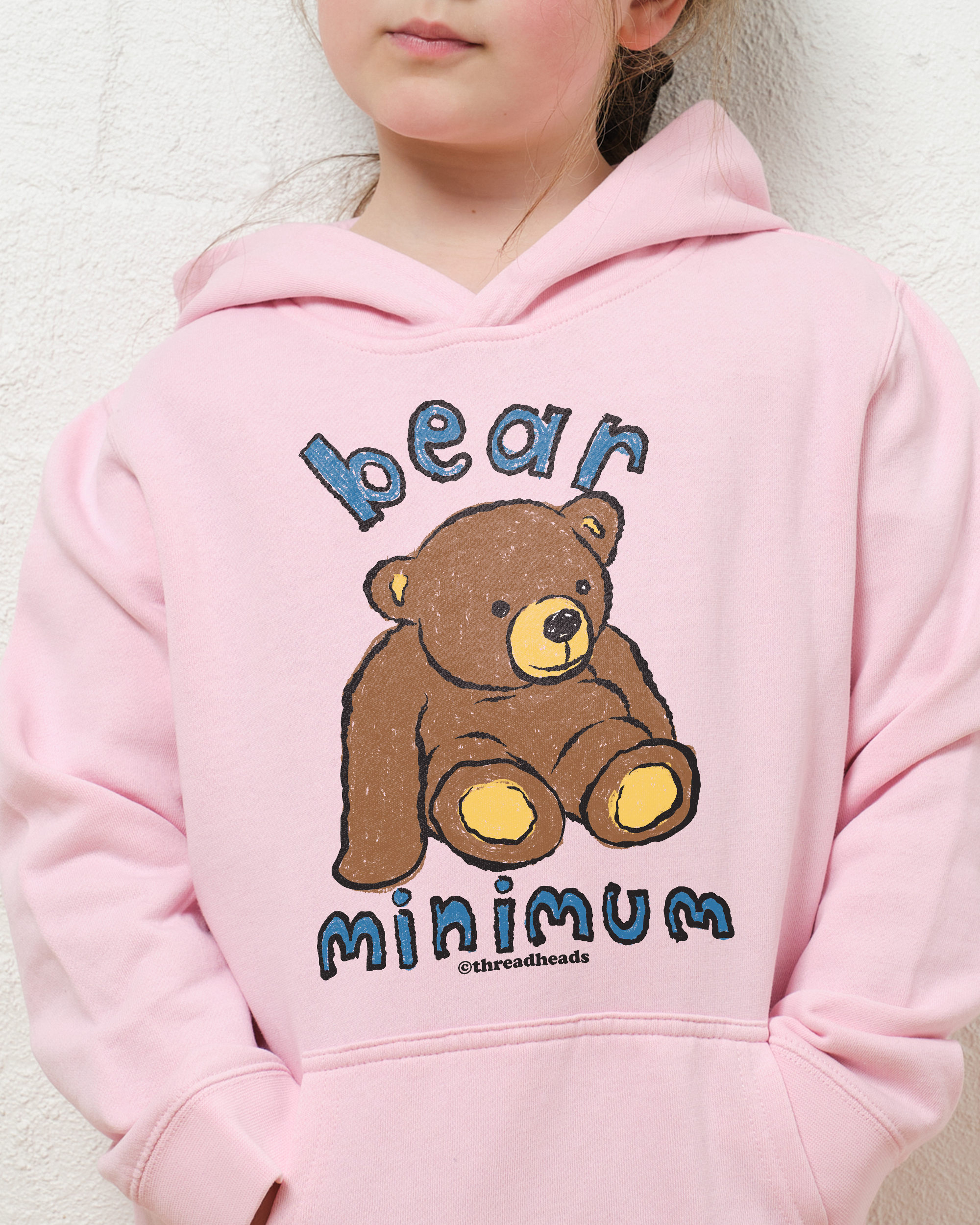 Bear Minimum Kids Hoodie