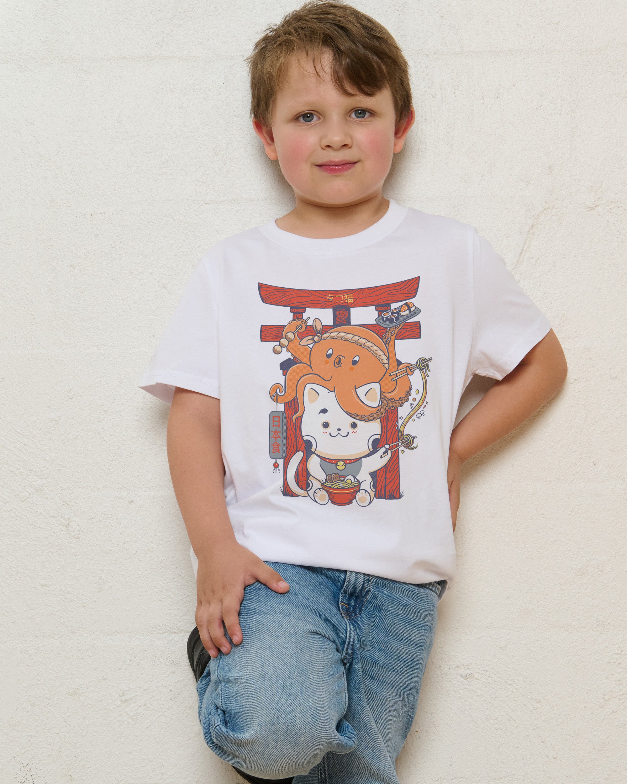 Tako and Neko Kids T-Shirt