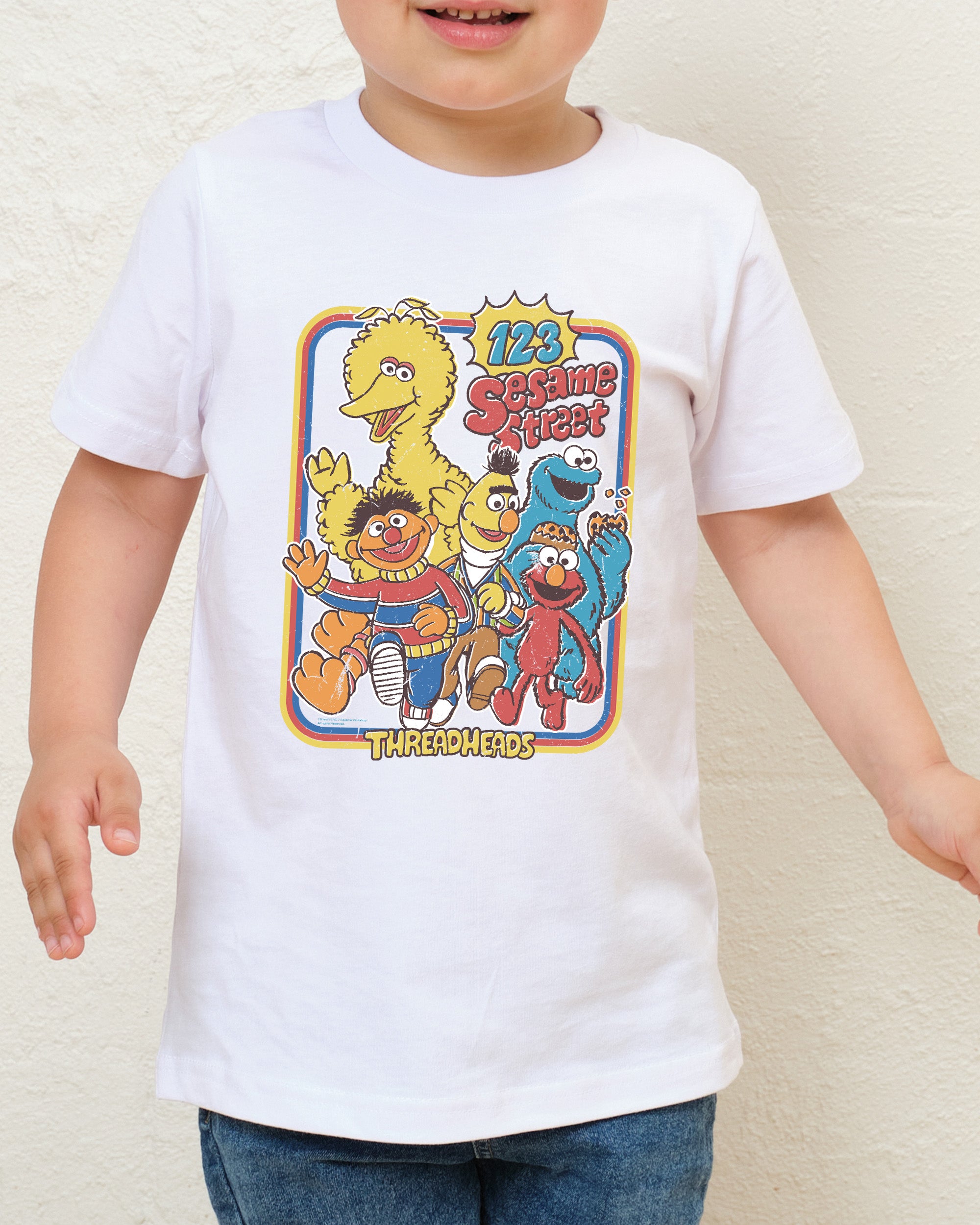 123 Sesame St Kids T-Shirt