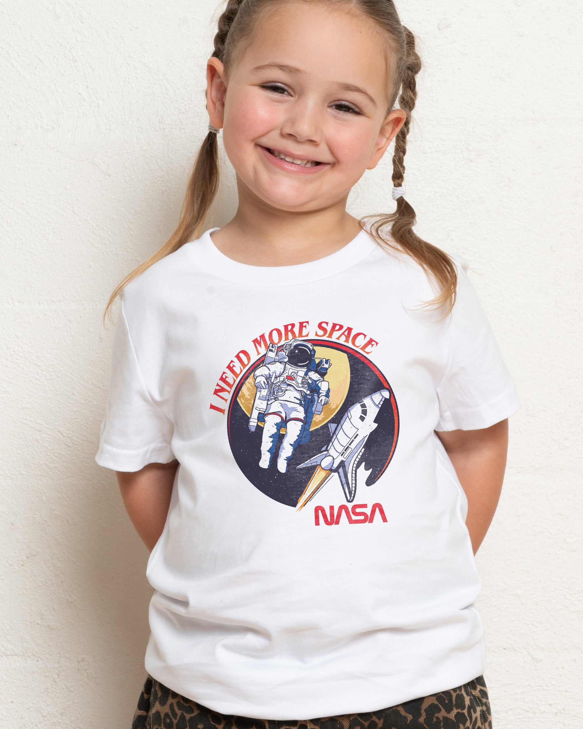 NASA I Need More Space Kids T-Shirt