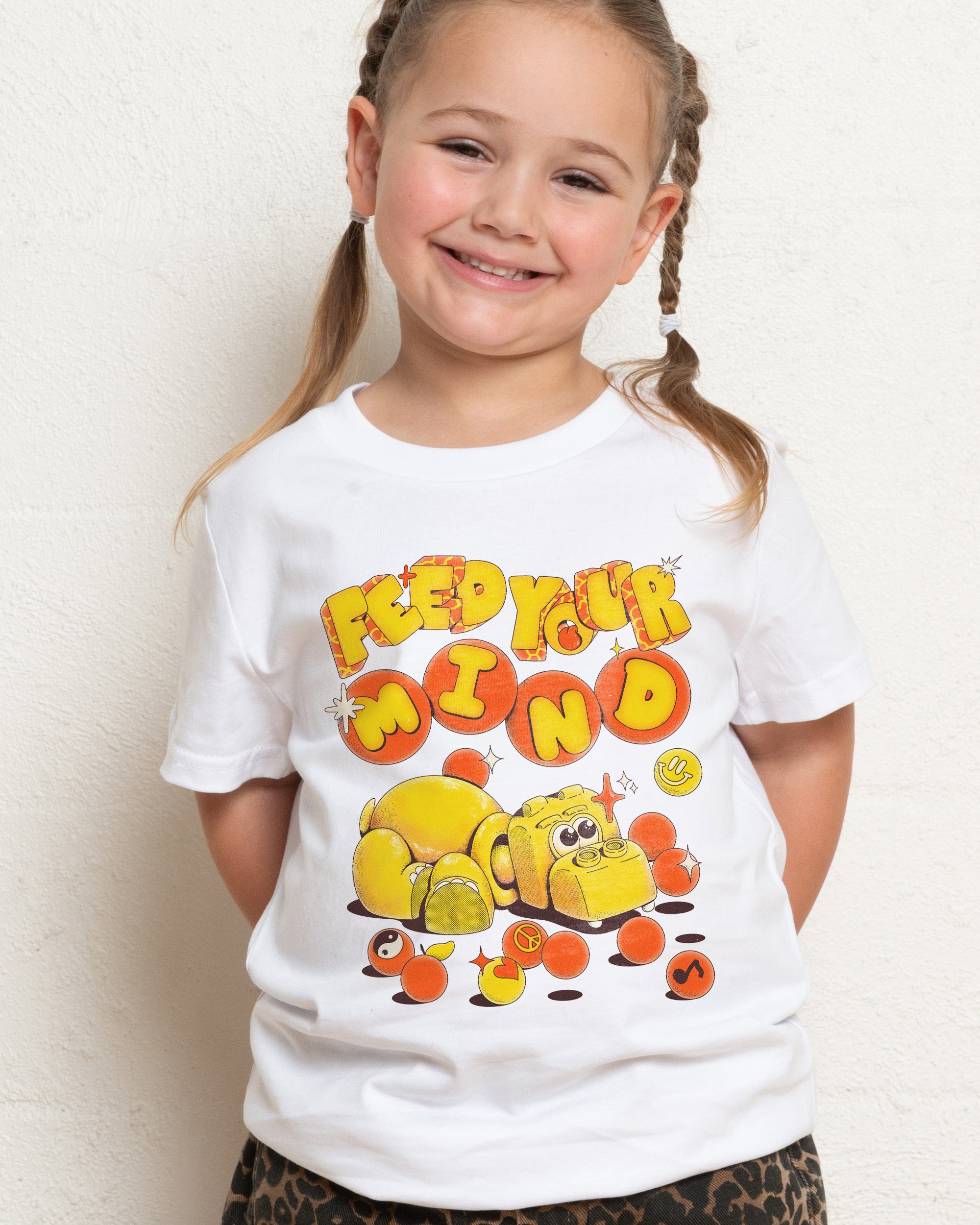 Feed Your Mind Kids T-Shirt Online Australia