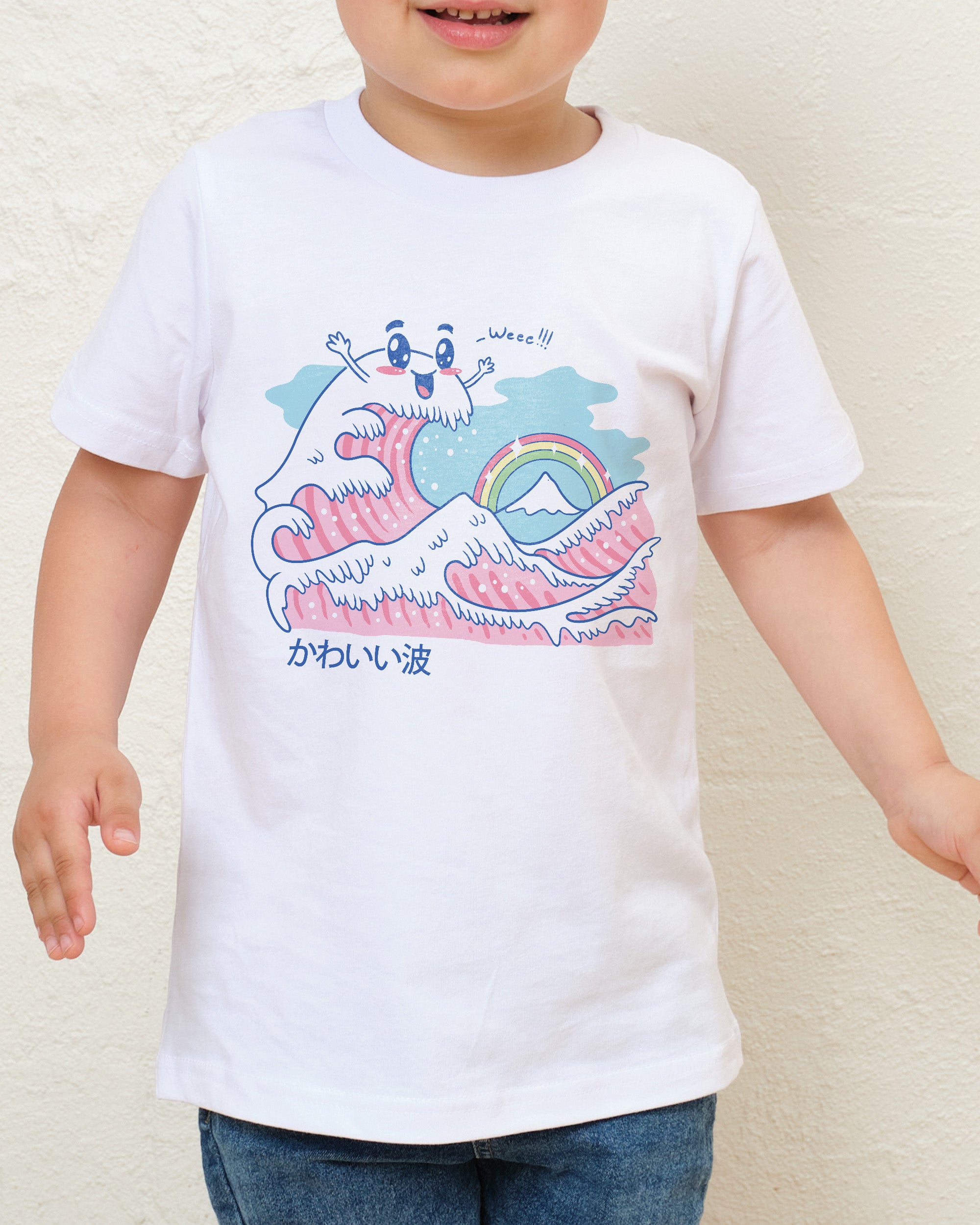 The Great Kawaii Wave Kids T-Shirt